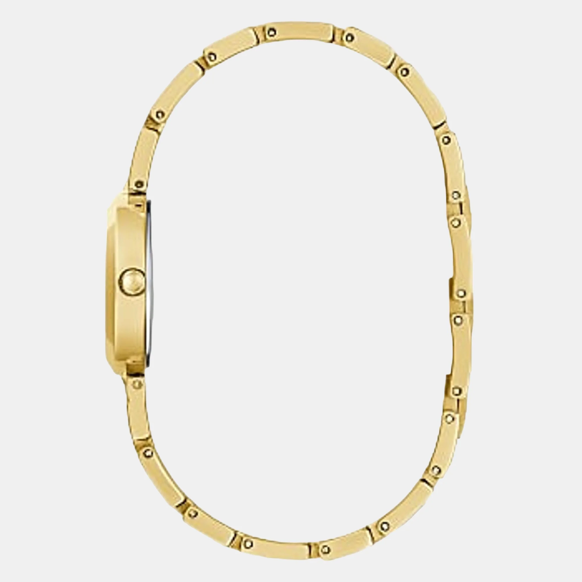Lady G Women Quartz Gold Dial Analog Stainless Steel Watch GW0549L2 - Image 2
