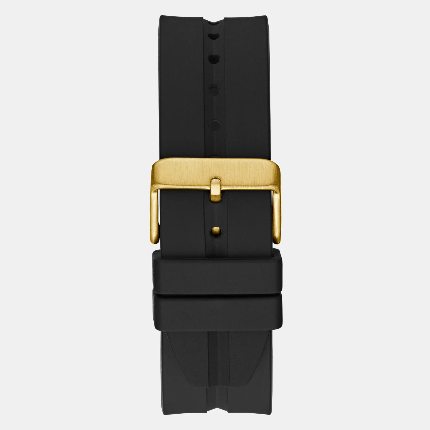 Leo Men Quartz Black Dial Analog Silicone Watch GW0637G2 - Image 3