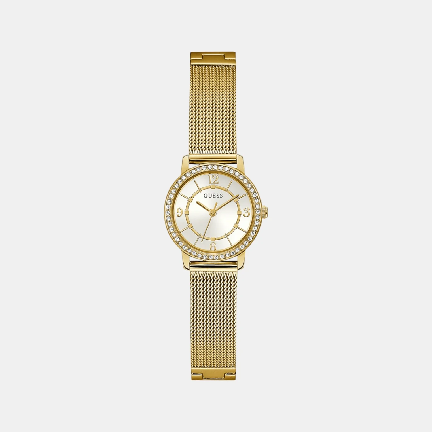 Melody Women Quartz Silver Dial Analog Stainless Steel Watch GW0534L2