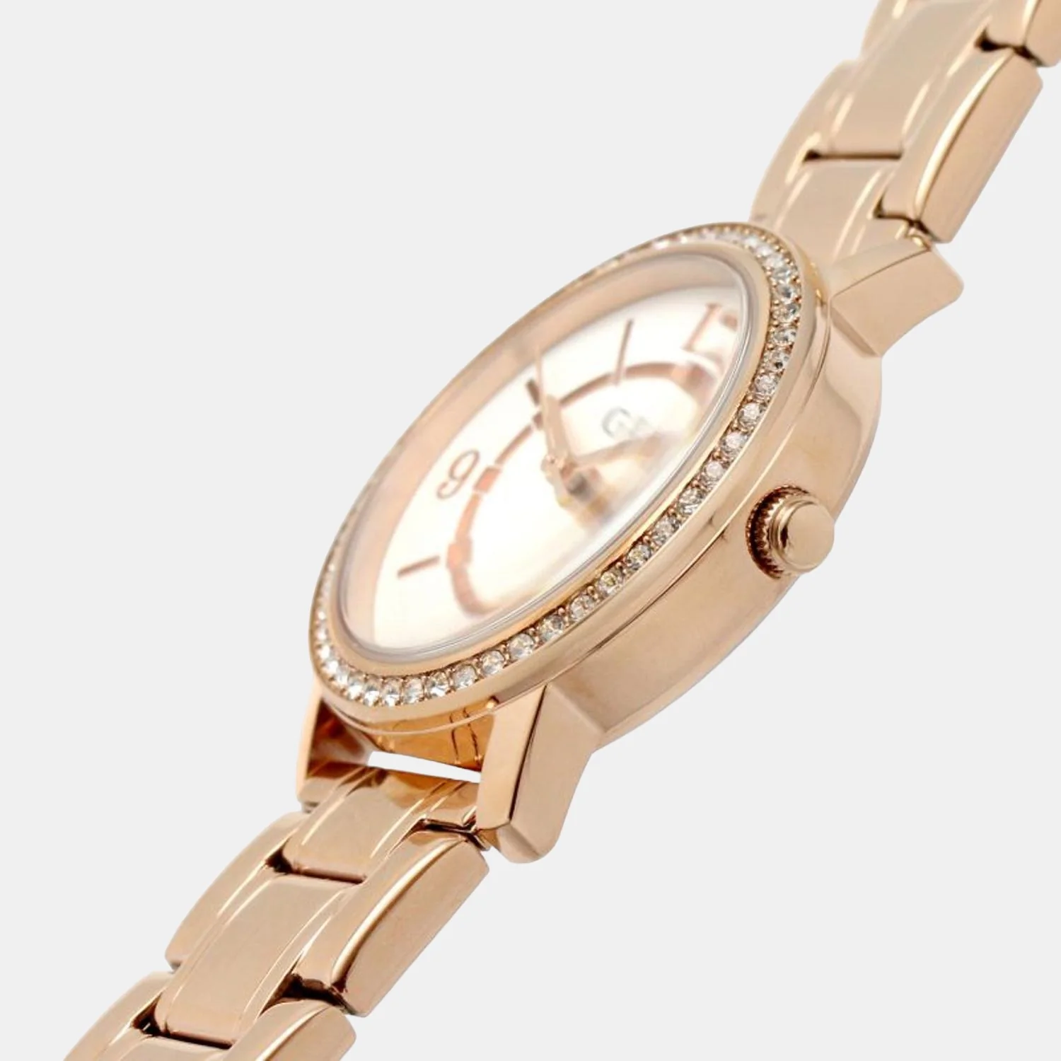 Melody Women Quartz White Dial Analog Stainless Steel Watch GW0468L3 - Image 7