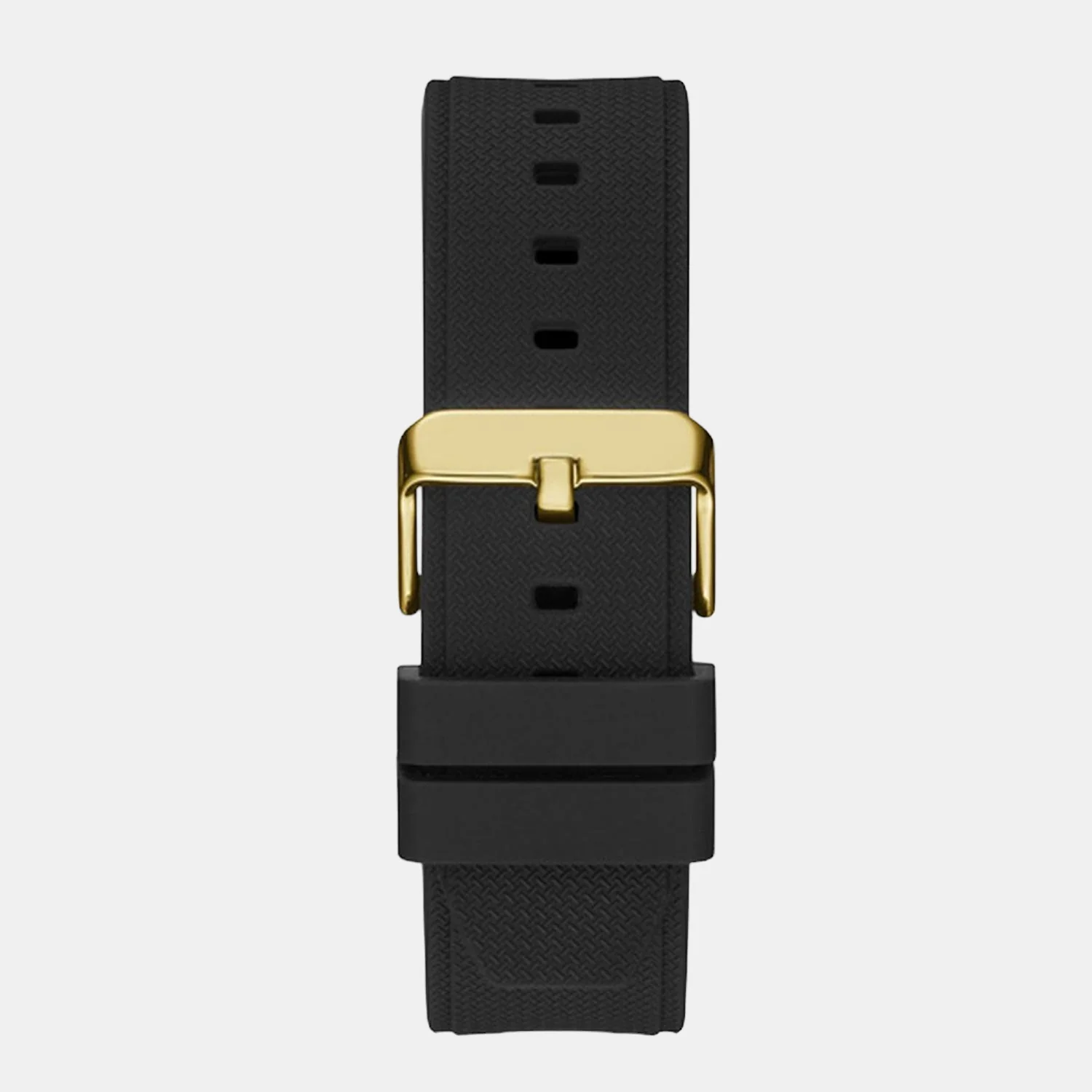 Men Quartz Black Dial Analog Silicone Watch GW0334G2 - Image 2