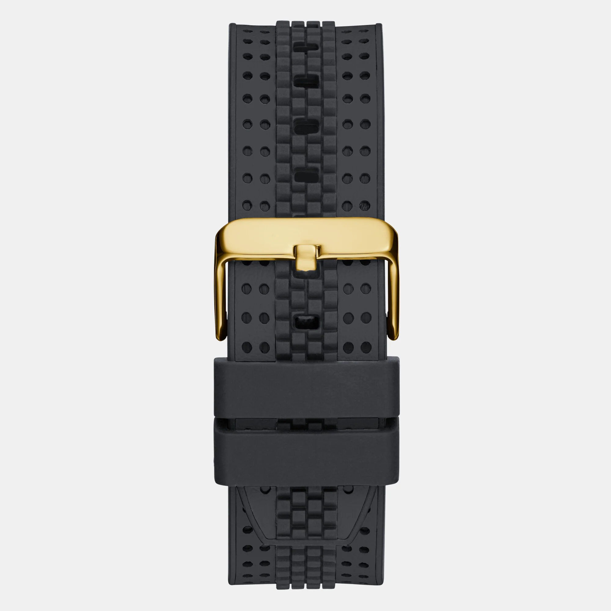 Men Quartz Black Dial Analog Silicone Watch GW0486G2 - Image 3