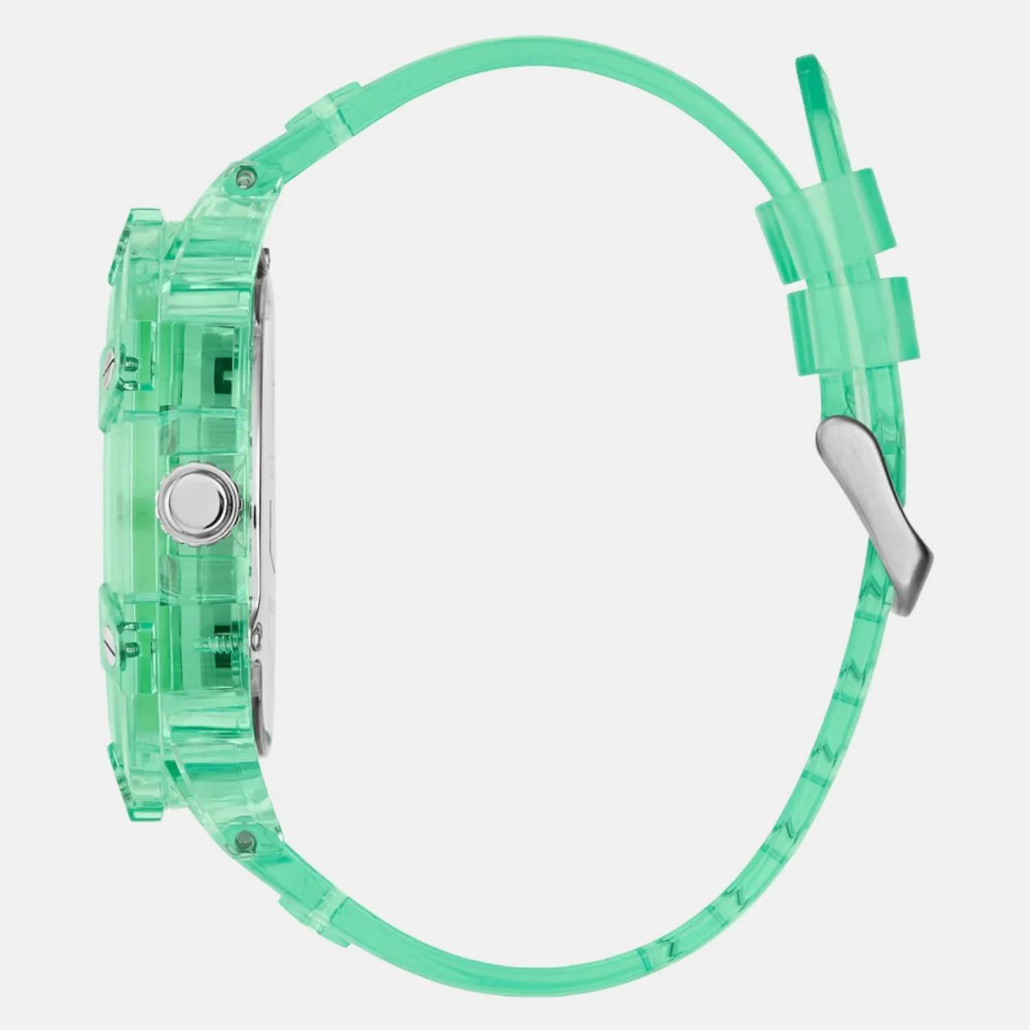 Men Quartz Green Dial Multi-Function Silicone Watch GW0806G6 - Image 5