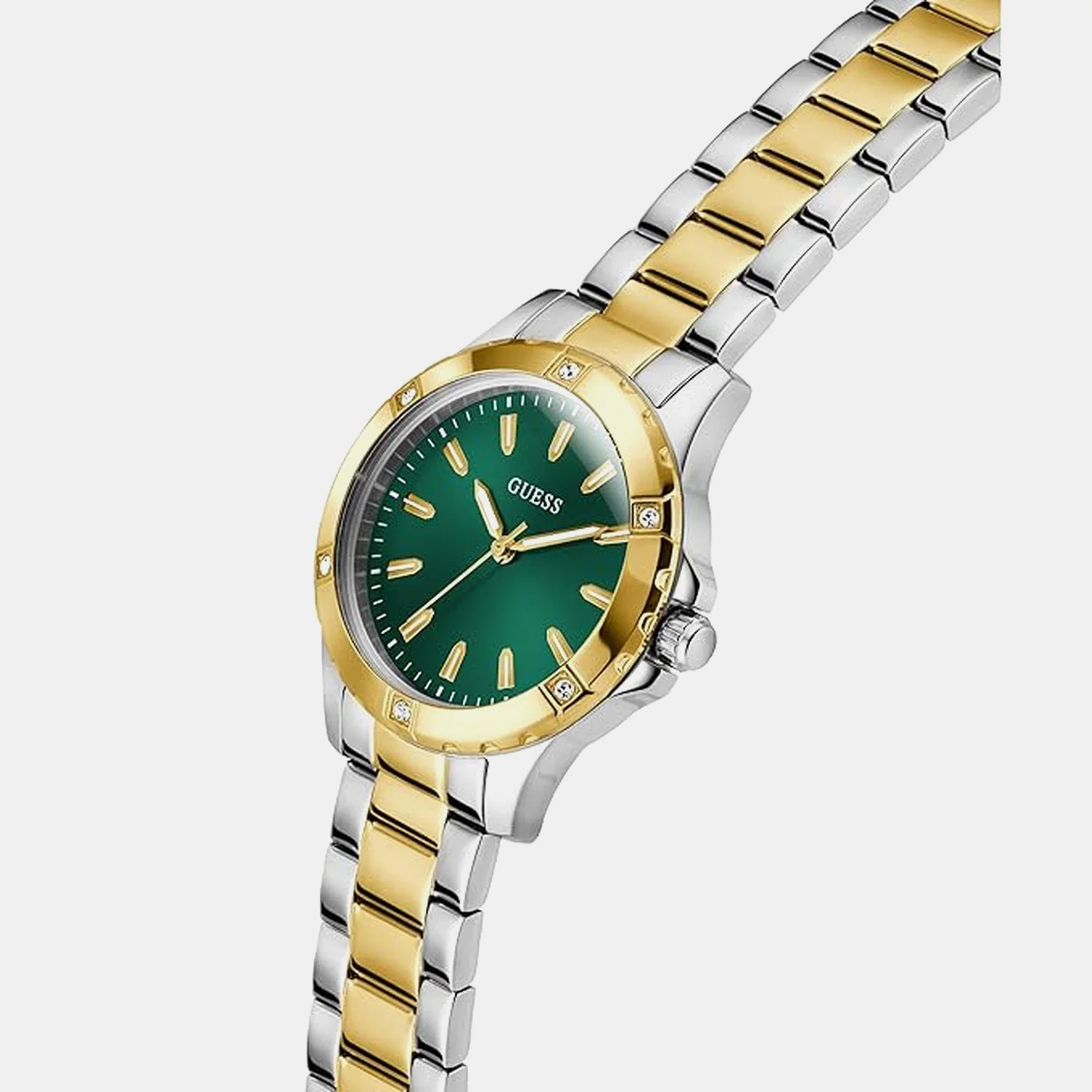 Mist Women Quartz Green Dial Analog Stainless Steel Watch GW0948L8 - Image 3