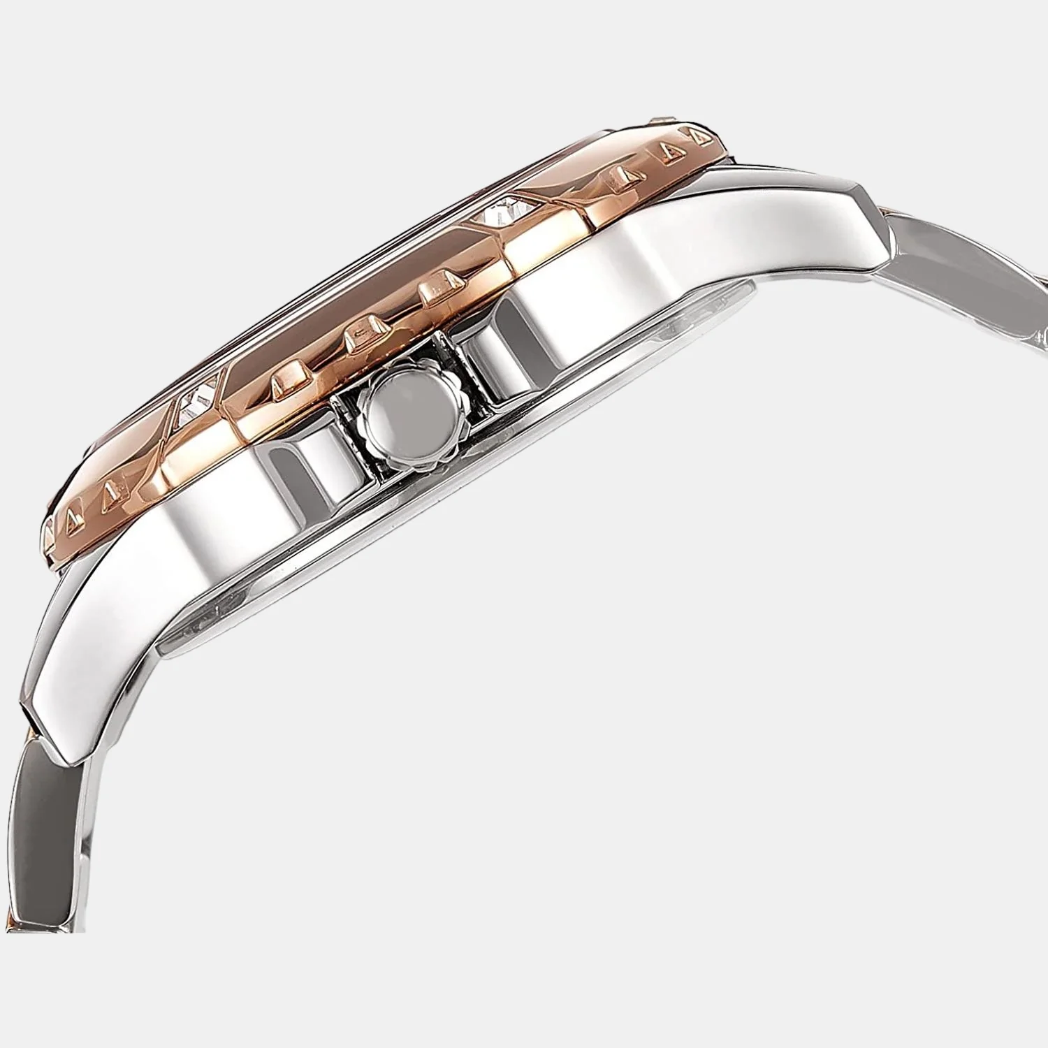 Mist Women Quartz Rose Gold Dial Multi-Function Stainless Steel Watch W0443L4 - Image 2