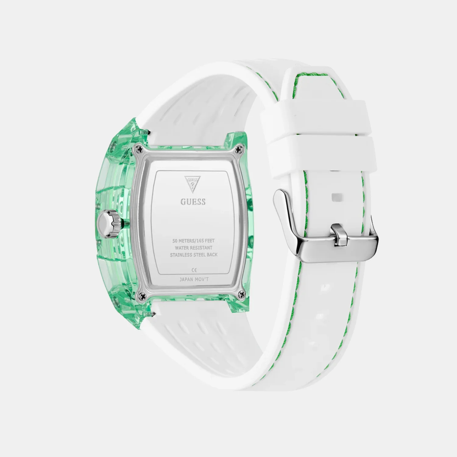 Trend Men Quartz Green Dial Multi-Function Silicone Watch GW0499G10 - Image 7