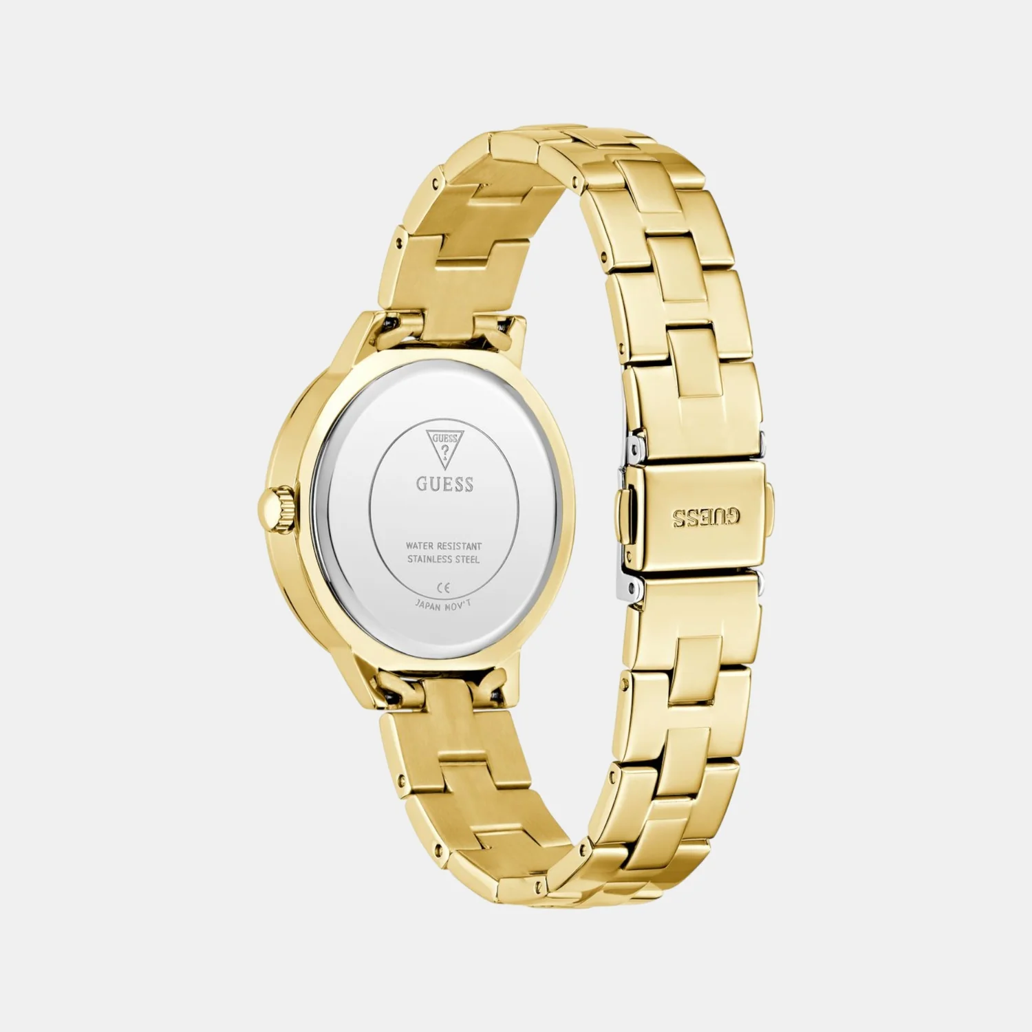 Trend Women Quartz Champagne Dial Analog Stainless Steel Watch GW0944L2 - Image 5