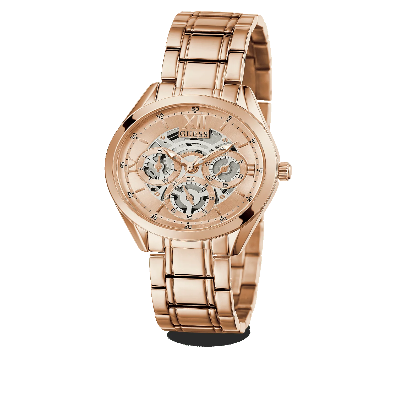 Women Quartz Beige Dial Analog Stainless Steel Watch GW0253L3 - Image 5