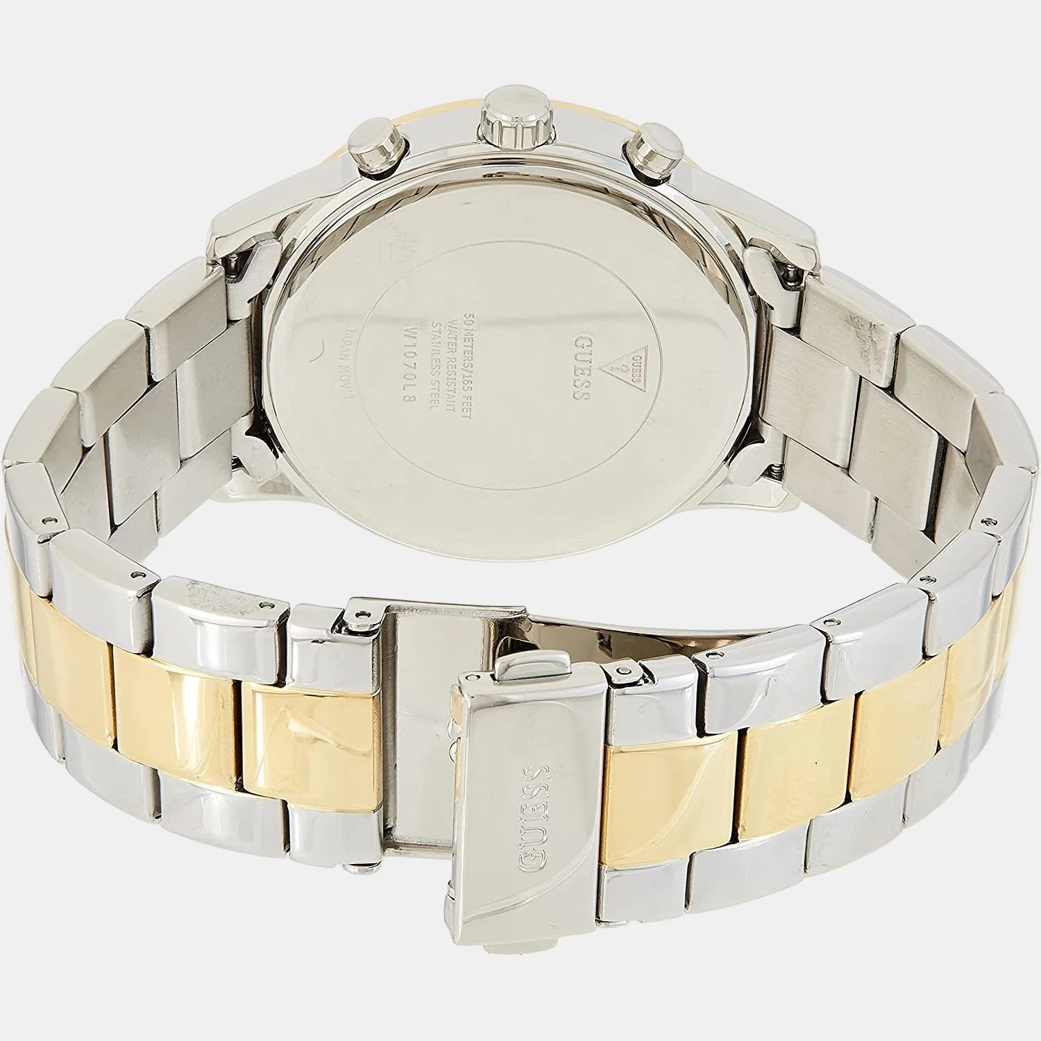 Women Quartz Beige Dial Chronograph Stainless Steel Watch W1070L8 - Image 3
