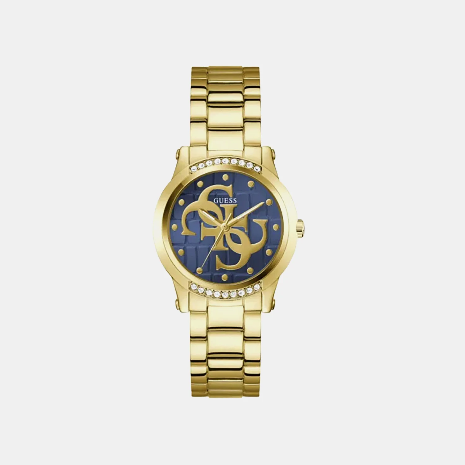 Women Quartz Blue Dial Analog Stainless Steel Watch GW0861L6 - Image 4
