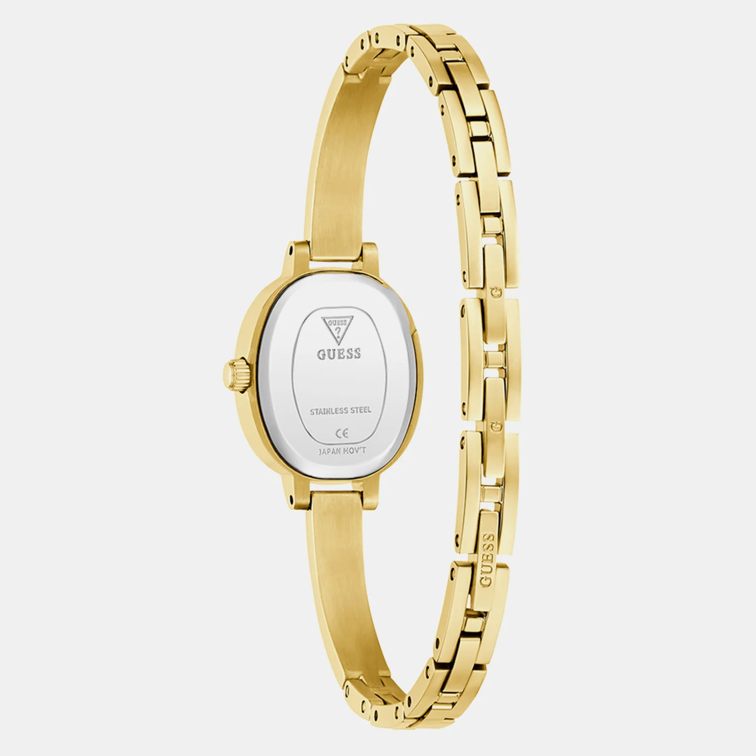 Women Quartz Champagne Dial Analog Stainless Steel Watch GW0924L2 - Image 2