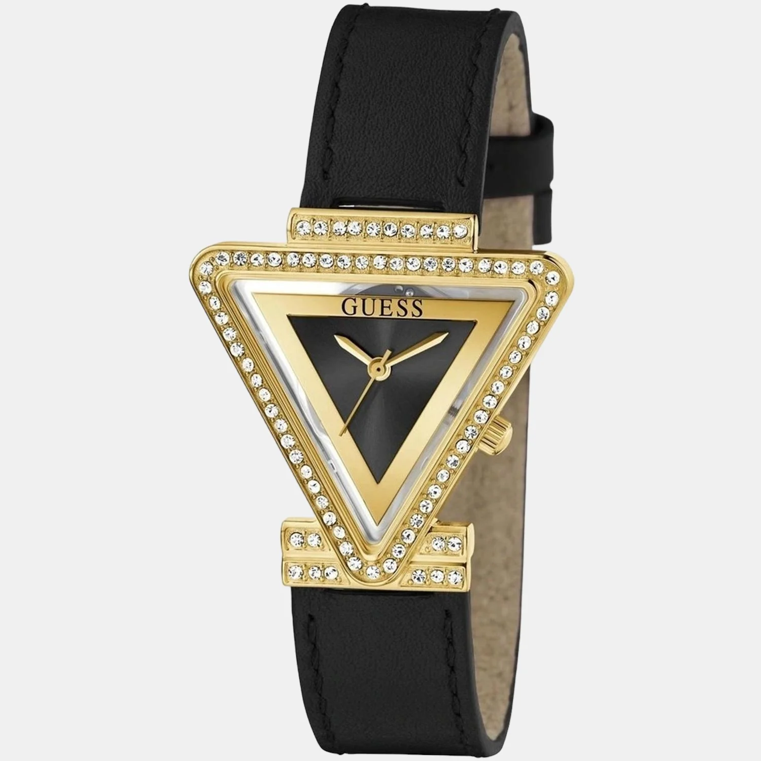 Women Quartz Gold Dial Analog Leather Watch GW0504L5 - Image 5