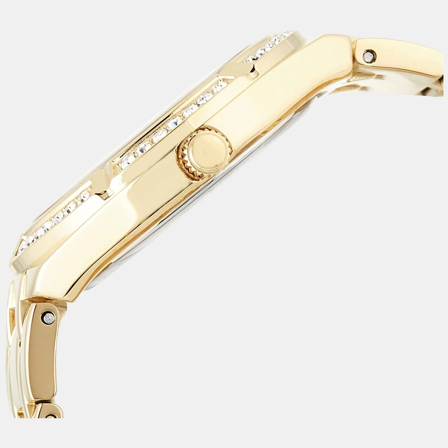 Women Quartz Gold Dial Analog Stainless Steel Watch GW0033L2 - Image 2