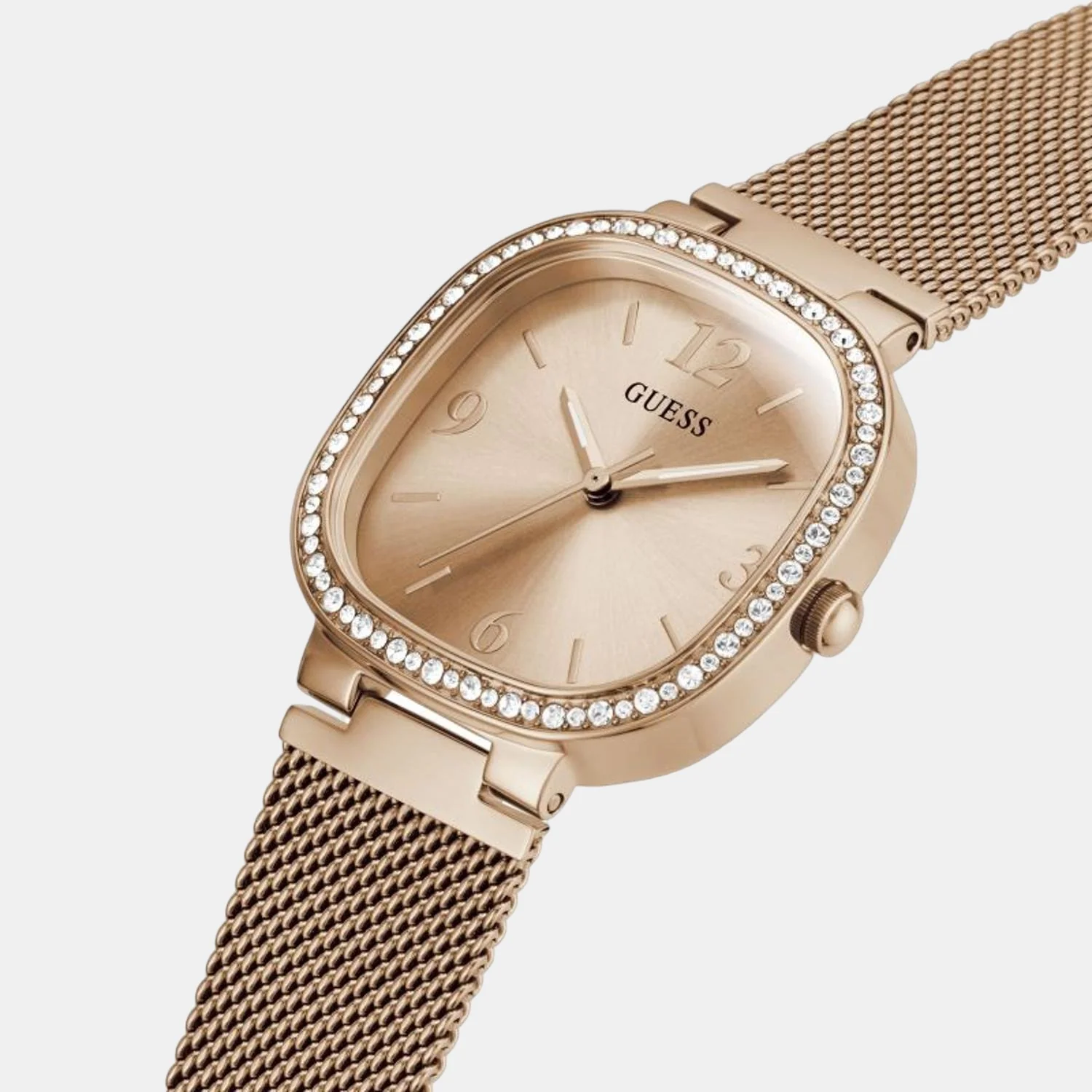 Women Quartz Rose Gold Dial Analog Stainless Steel Watch GW0354L3 - Image 5