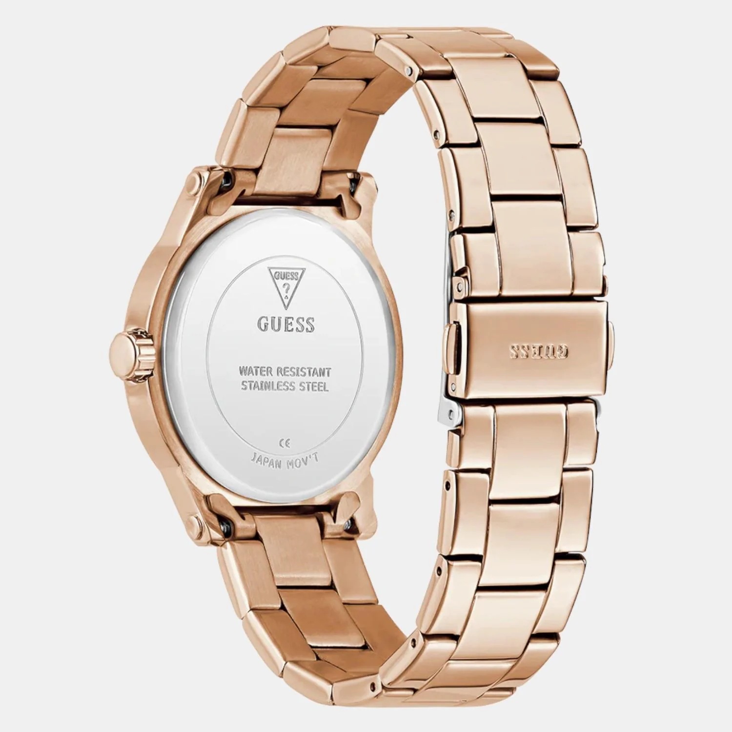 Women Quartz Rose Gold Dial Analog Stainless Steel Watch GW0861L3 - Image 4