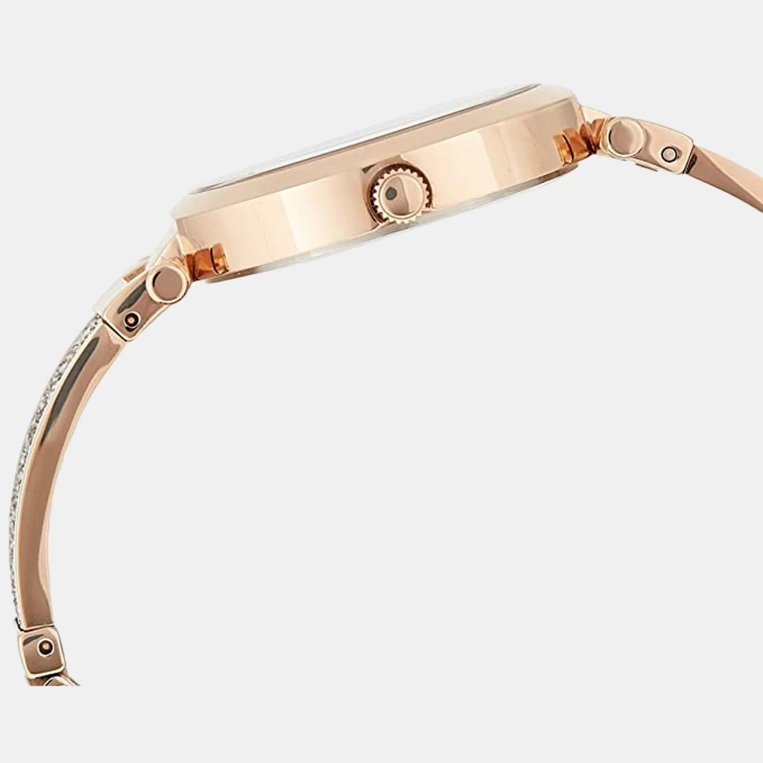 Women Quartz Rose Gold Dial Analog Stainless Steel Watch W1288L3 - Image 3