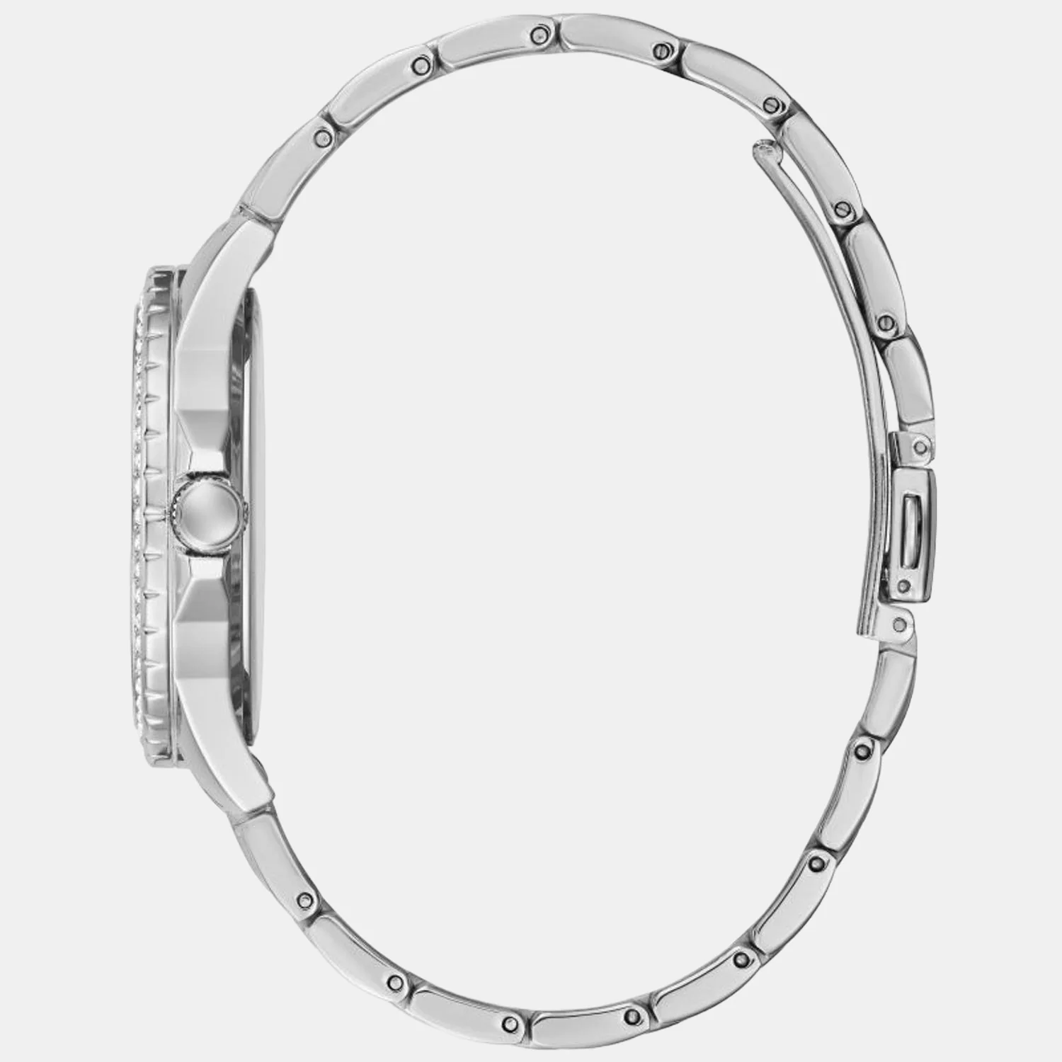 Women Quartz Silver Dial Analog Stainless Steel Watch GW0254L1 - Image 2