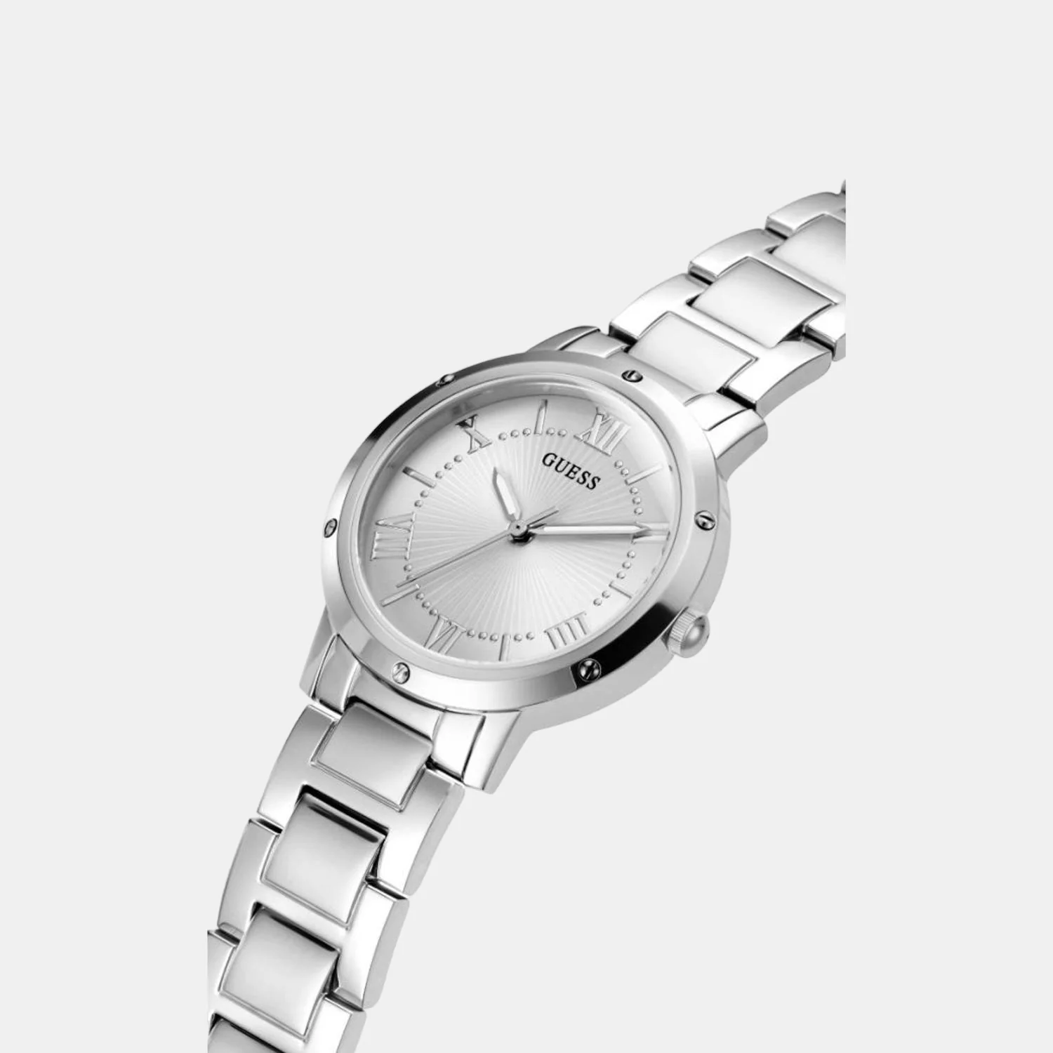 Women Quartz Silver Dial Analog Stainless Steel Watch GW0404L1 - Image 3