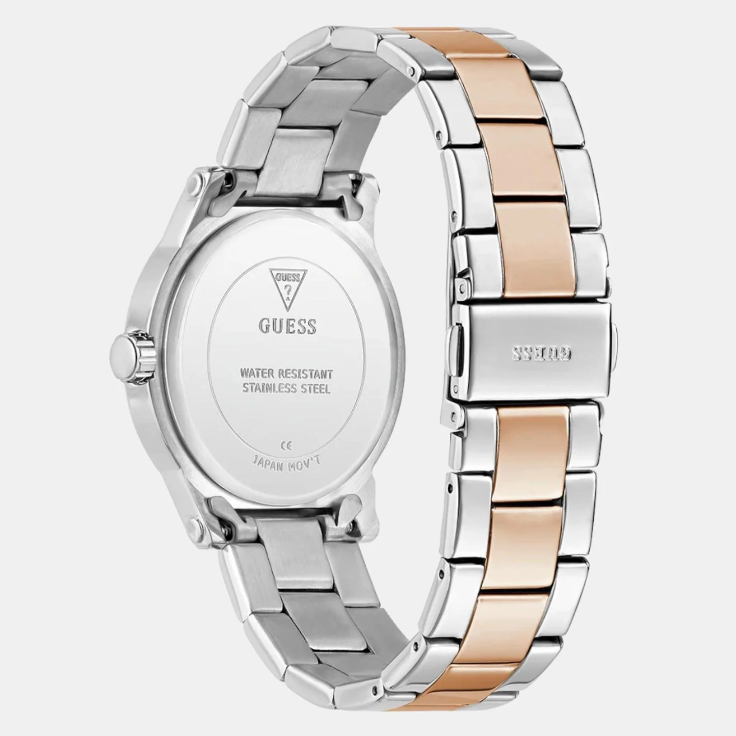Women Quartz White Dial Analog Stainless Steel Watch GW0861L5 - Image 4