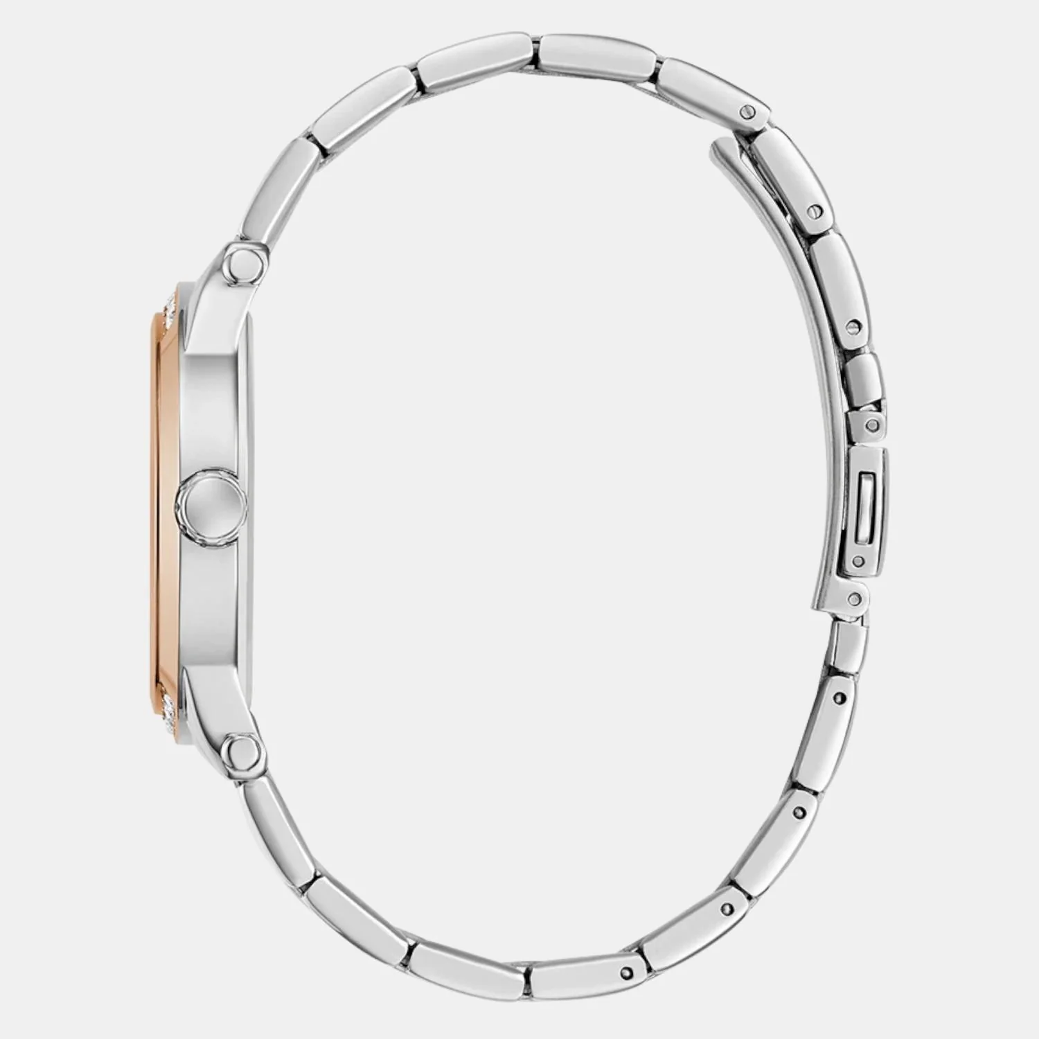 Women Quartz White Dial Analog Stainless Steel Watch GW0861L5 - Image 5