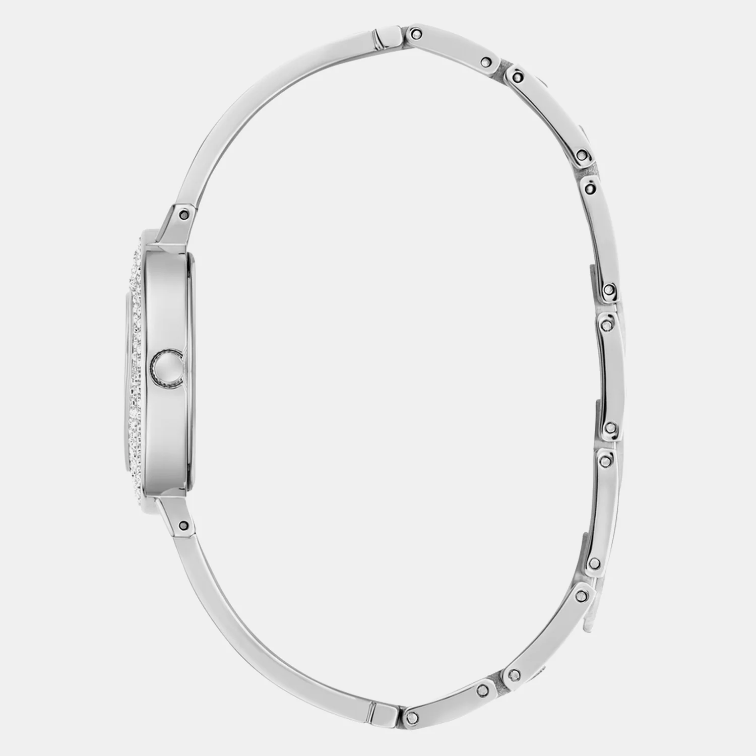 Women Quartz White Dial Analog Stainless Steel Watch GW0991L1 - Image 2