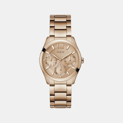Zoe Women Quartz Rose Gold Dial Multi-Function Stainless Steel Watch GW0760L3 - Image 2