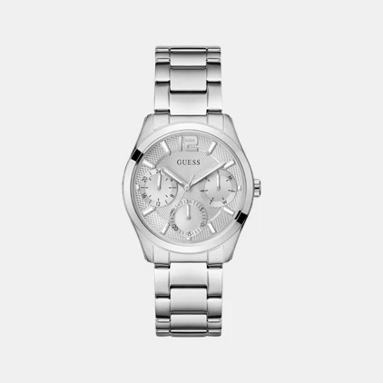 Zoe Women Quartz Silver Dial Multi-Function Stainless Steel Watch GW0760L1 - Image 2