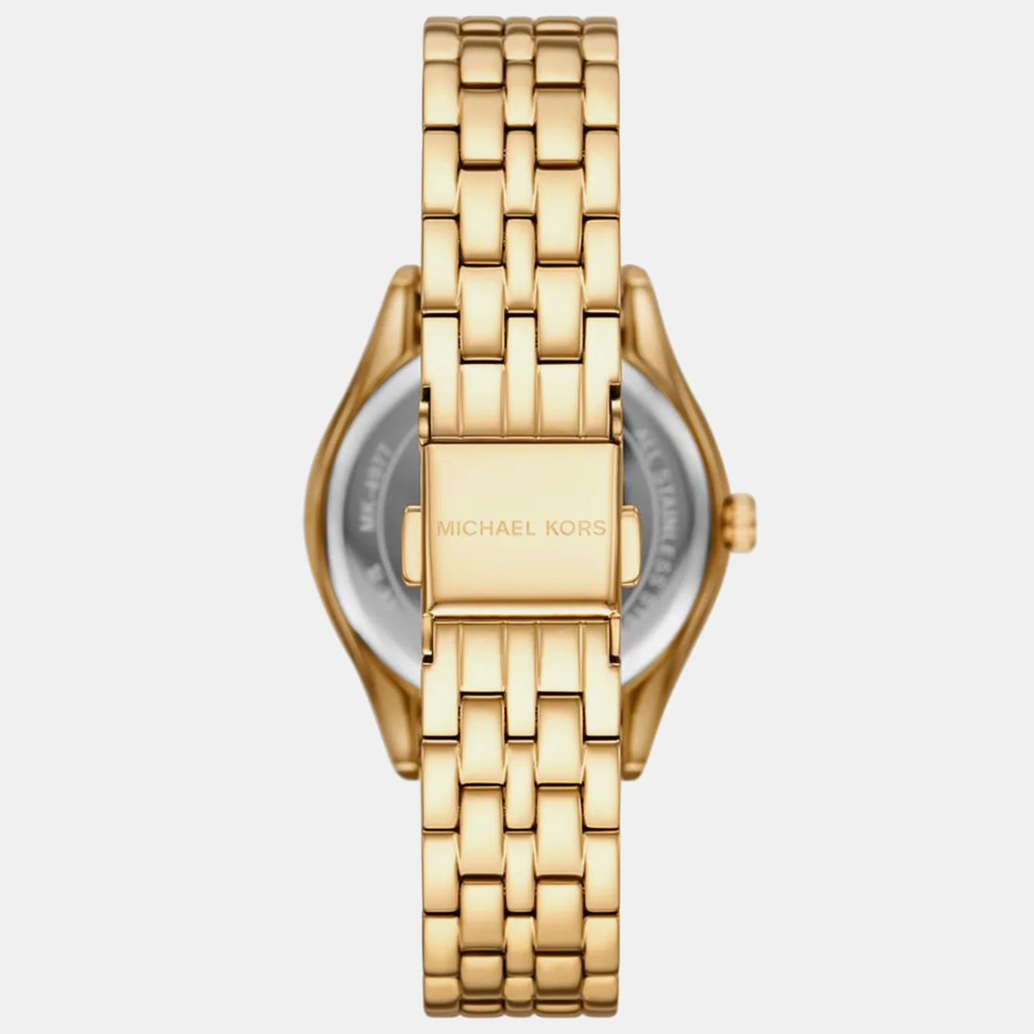 Harlowe Women Quartz Gold Dial Analog Stainless Steel Watch MK4974SET - Image 5