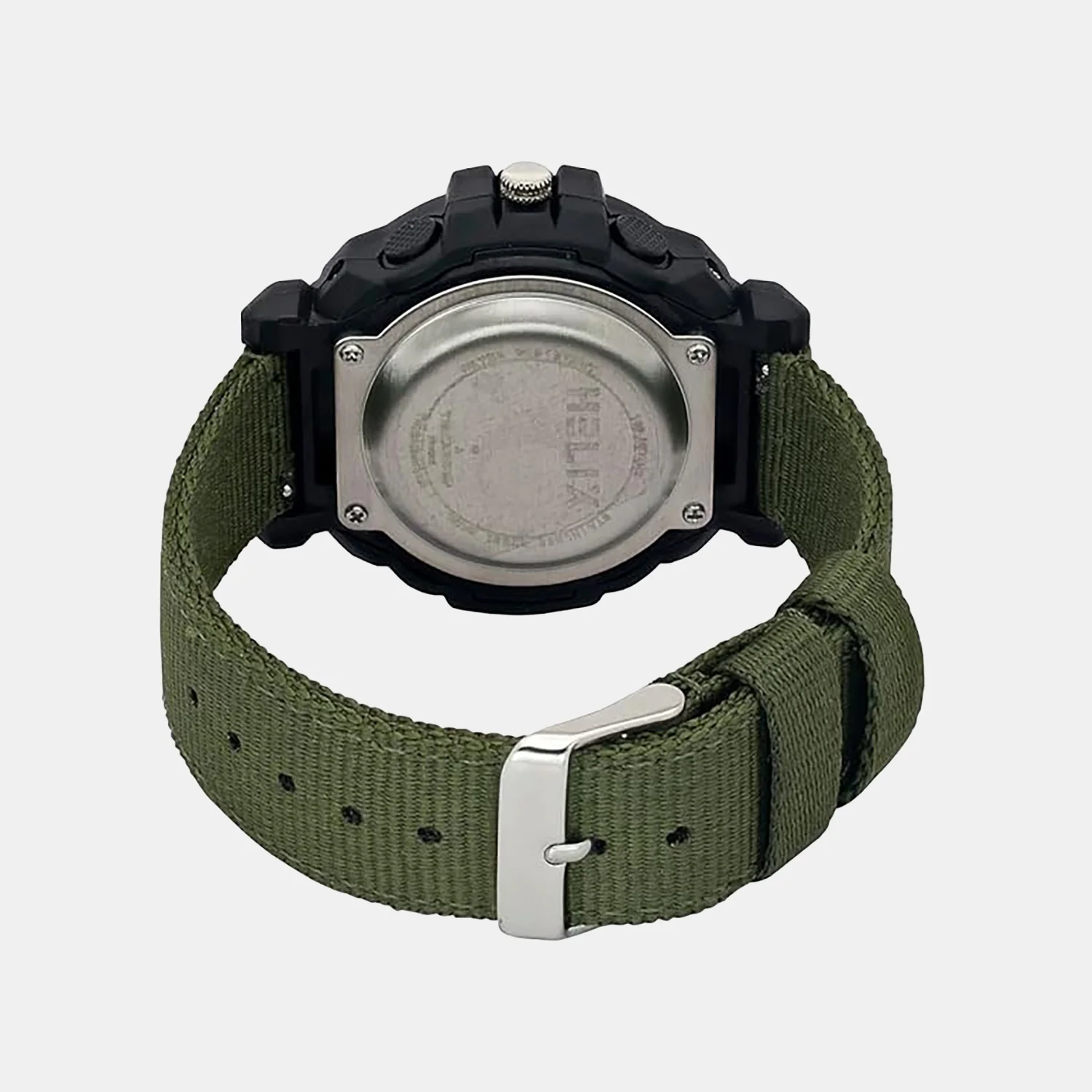 Men Quartz Black Dial Analog-Digital Nylon Watch TWESK6501T - Image 3
