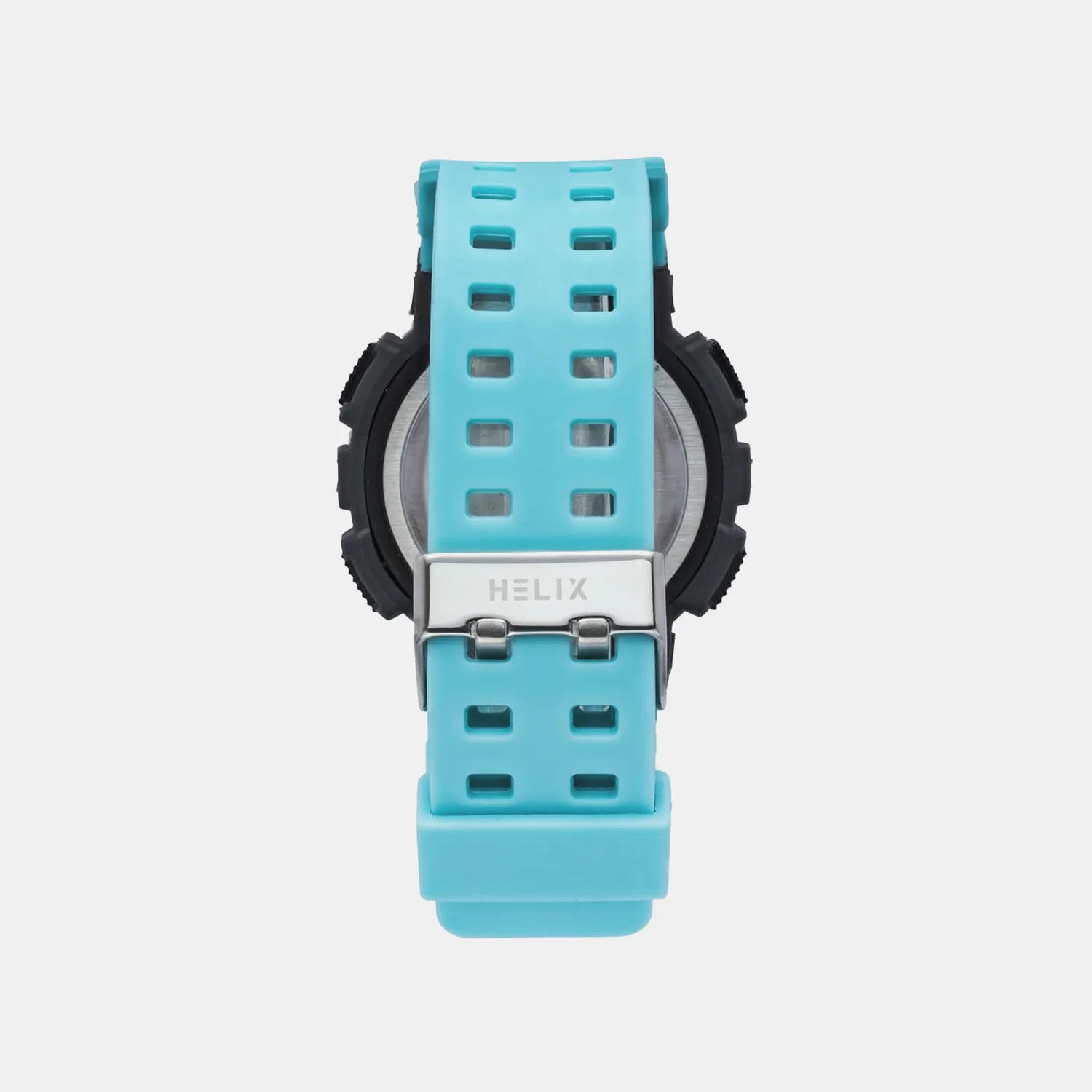 Men Quartz Black Dial Analog-Digital Silicone Watch TWESK7500T - Image 3