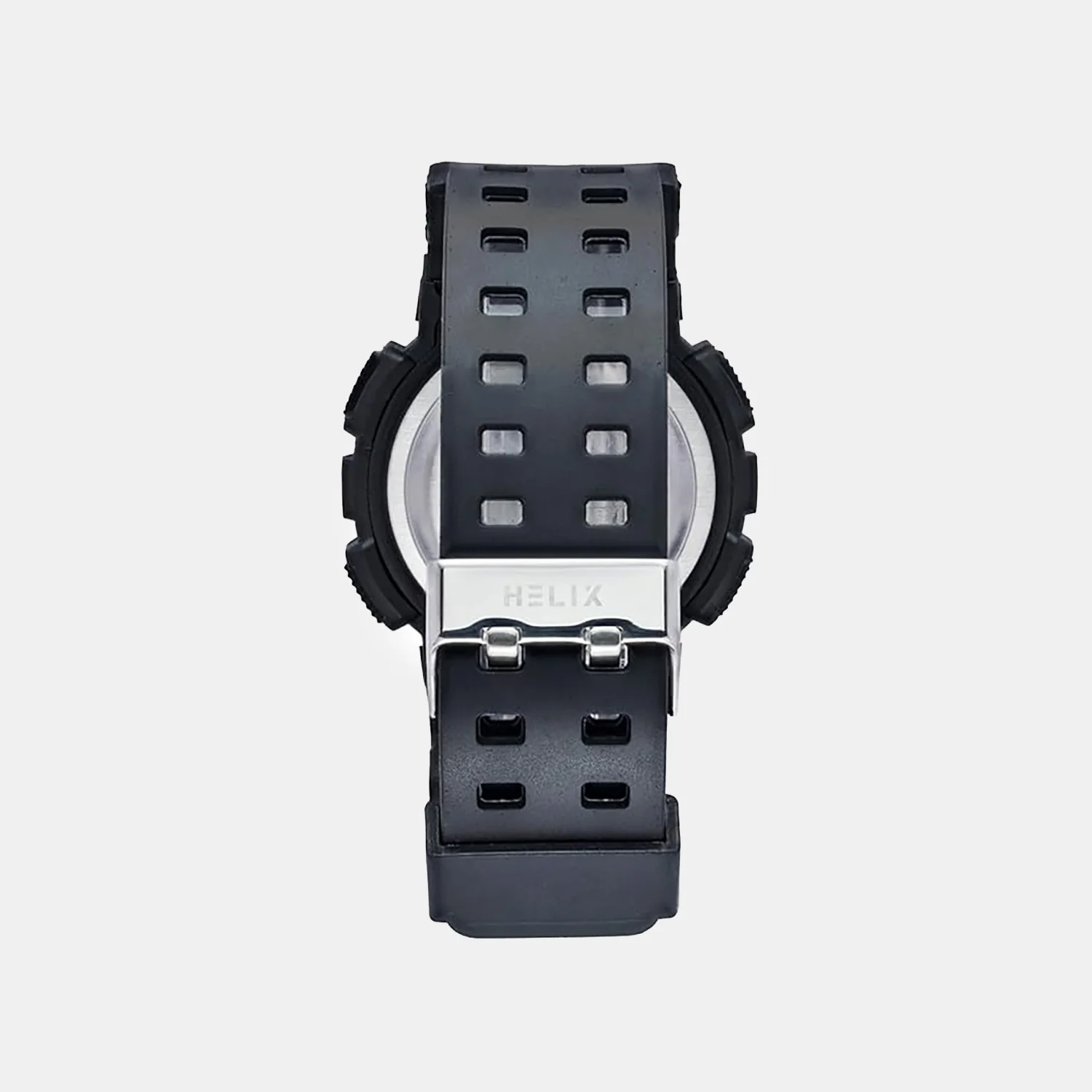 Men Quartz Black Dial Analog-Digital Silicone Watch TWESK7502T - Image 5