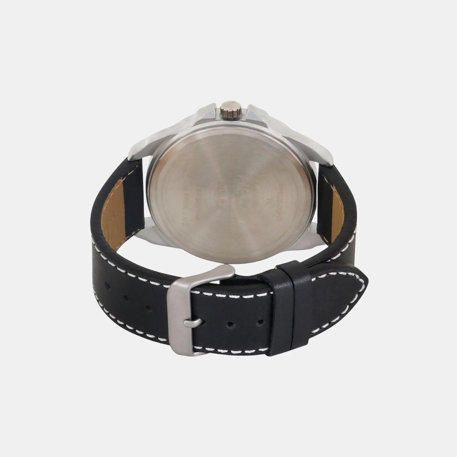 Men Quartz Black Dial Analog Leather Watch TW032HG01 - Image 2