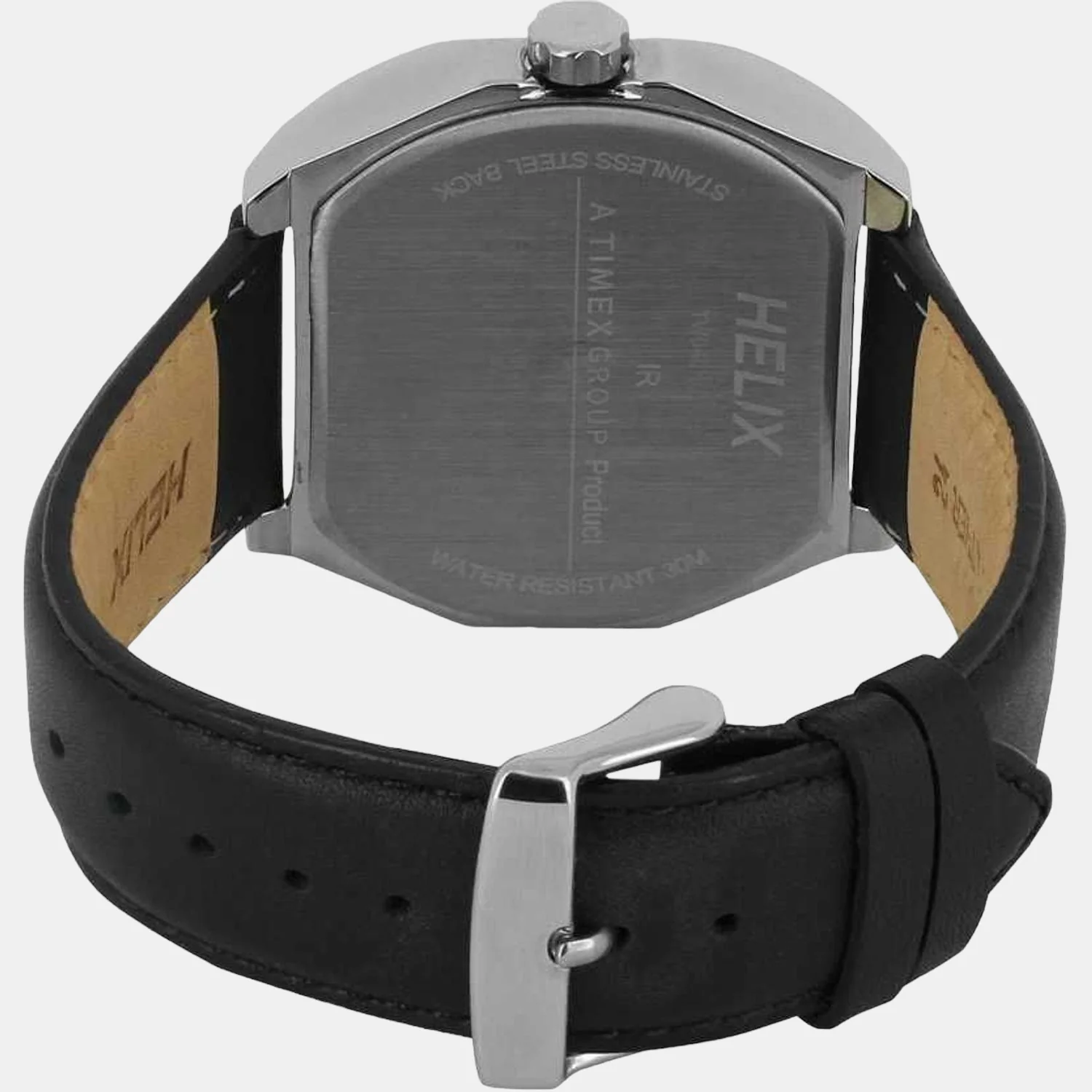 Men Quartz Black Dial Analog Leather Watch TW040HG00 - Image 3