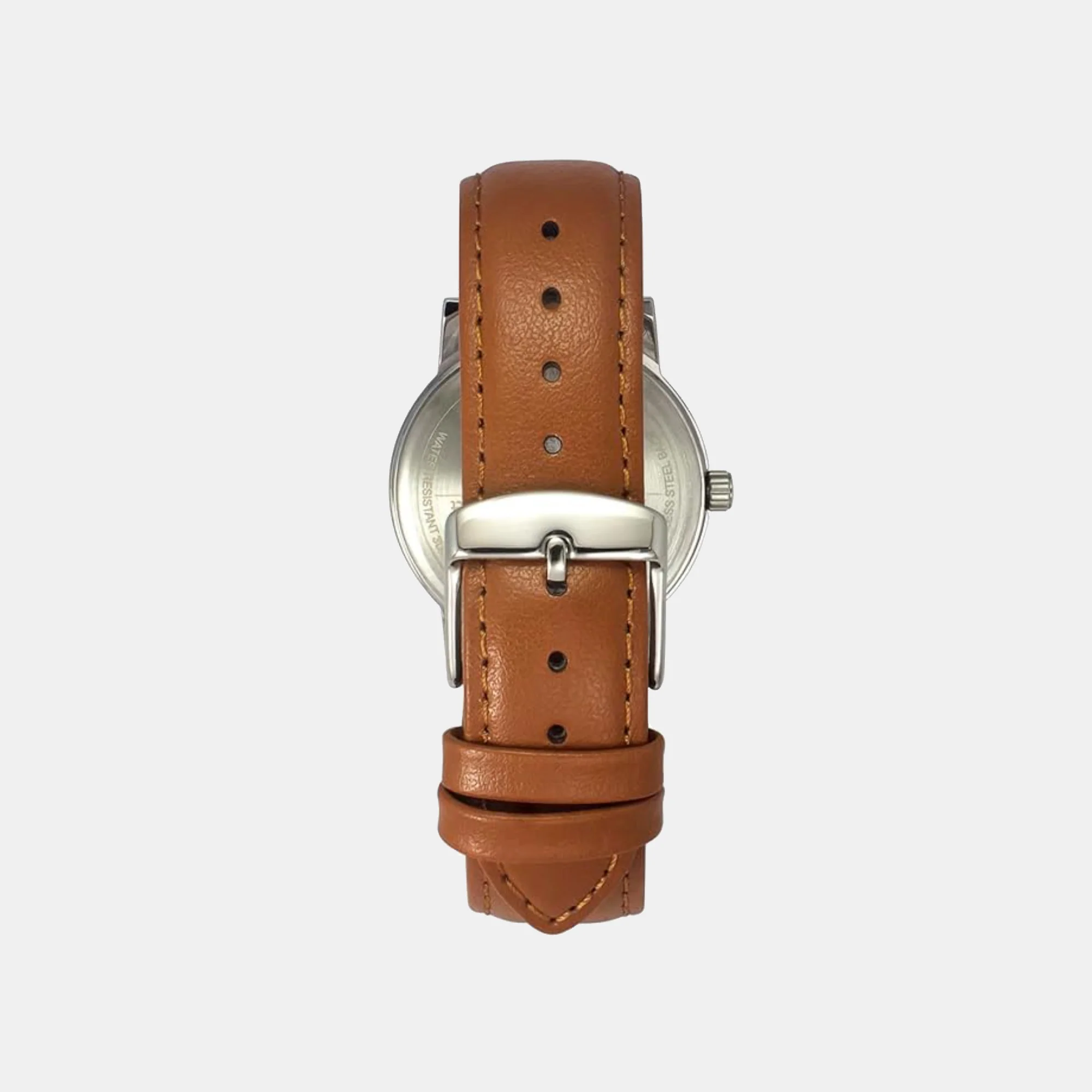 Men Quartz Black Dial Analog Leather Watch TW047HG00 - Image 4