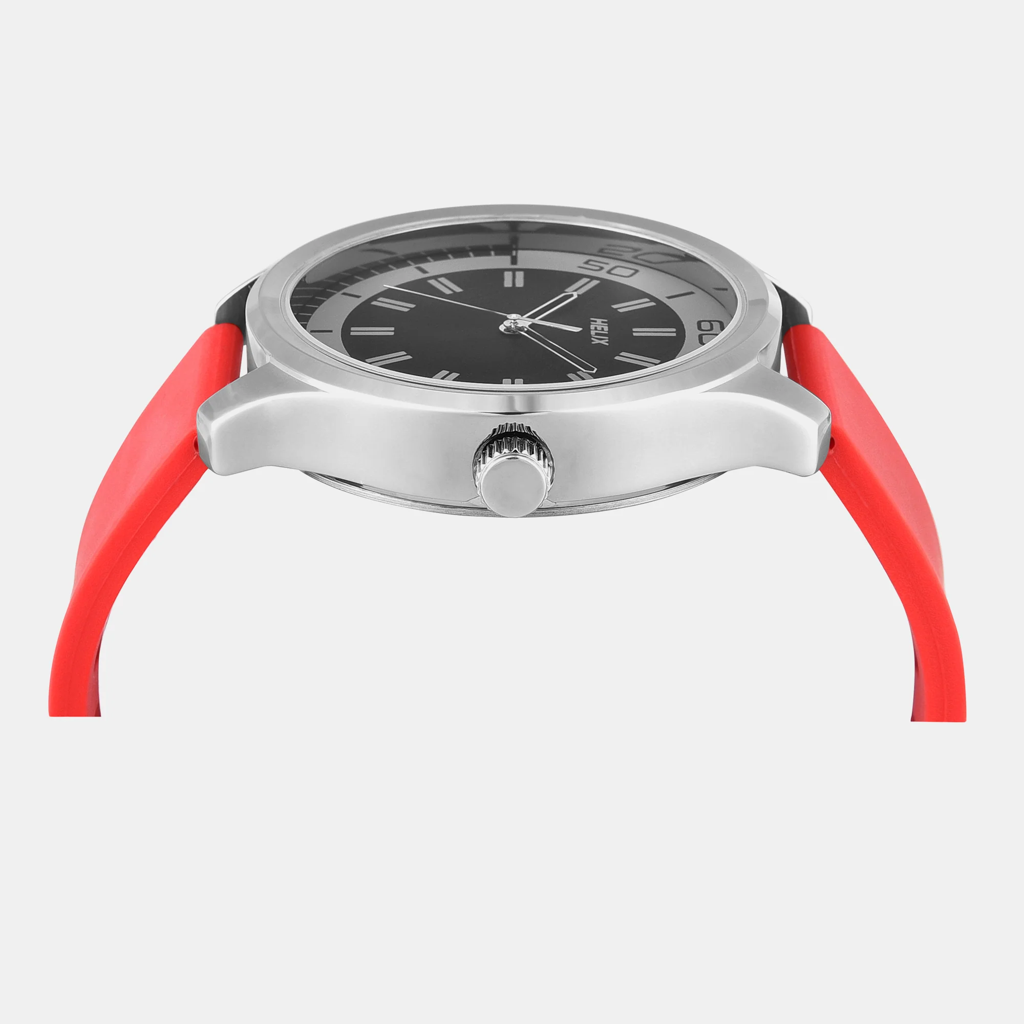 Men Quartz Black Dial Analog Silicone Watch TW043HG23 - Image 5