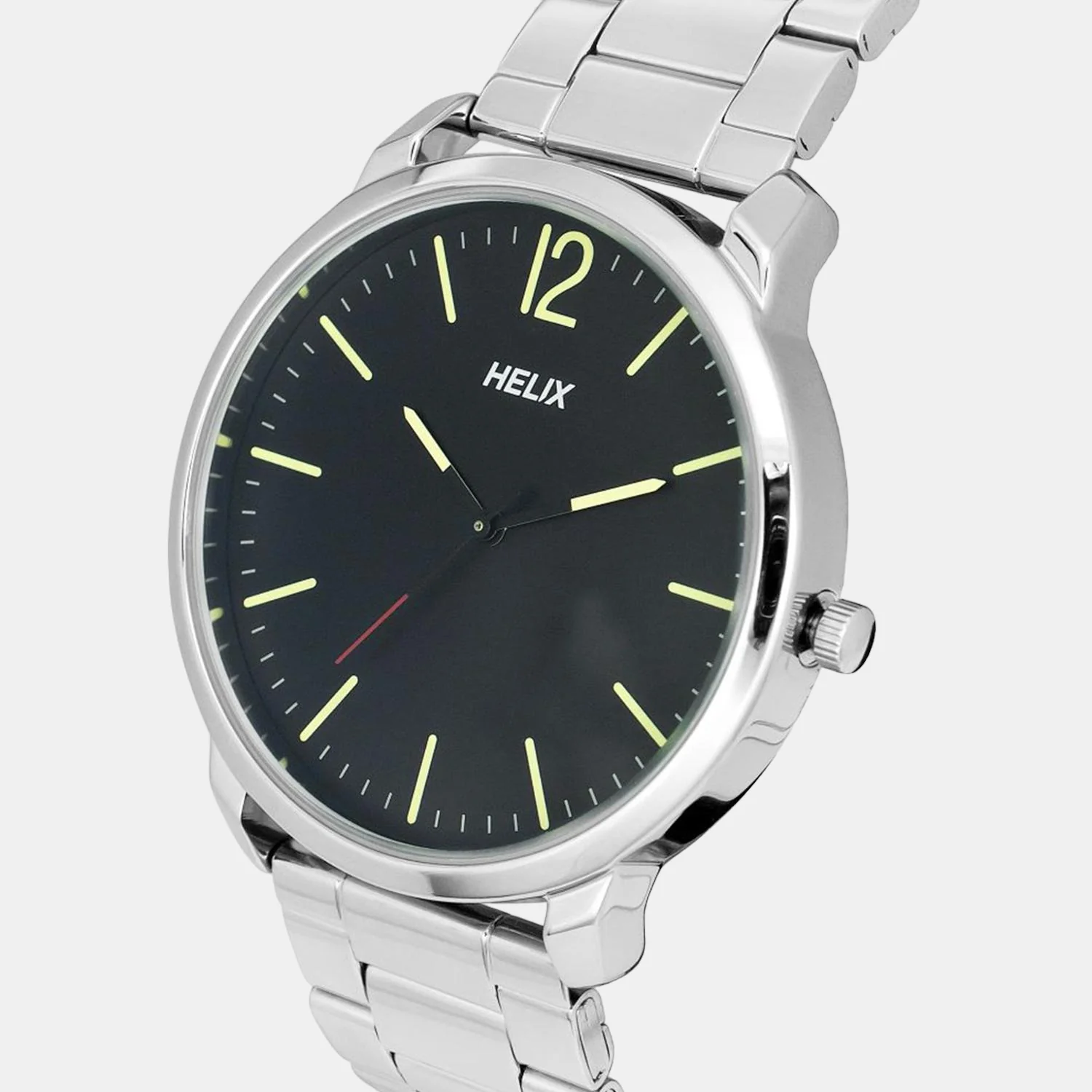 Men Quartz Black Dial Analog Stainless Steel Watch TW039HG11 - Image 5