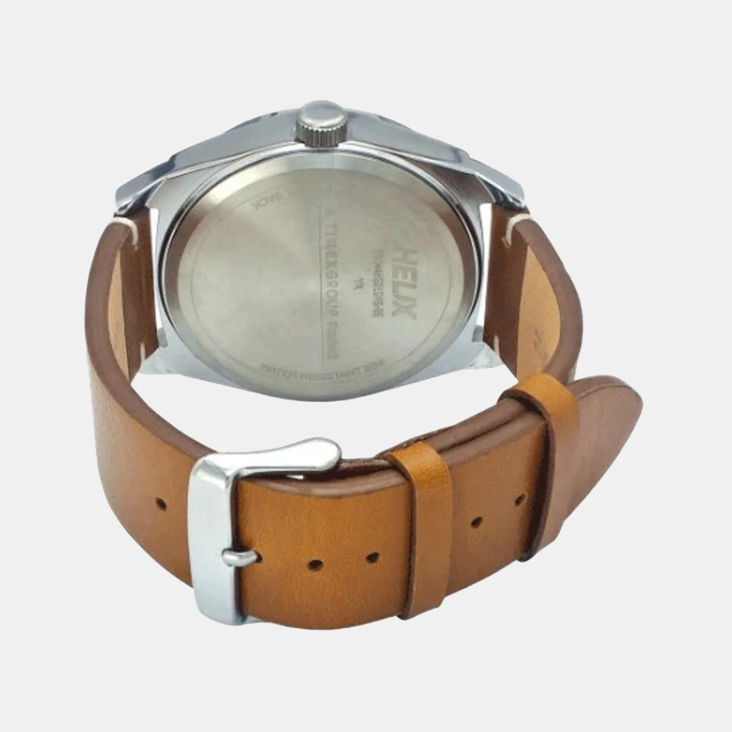Men Quartz Blue Dial Analog Leather Watch TW044HG01 - Image 3