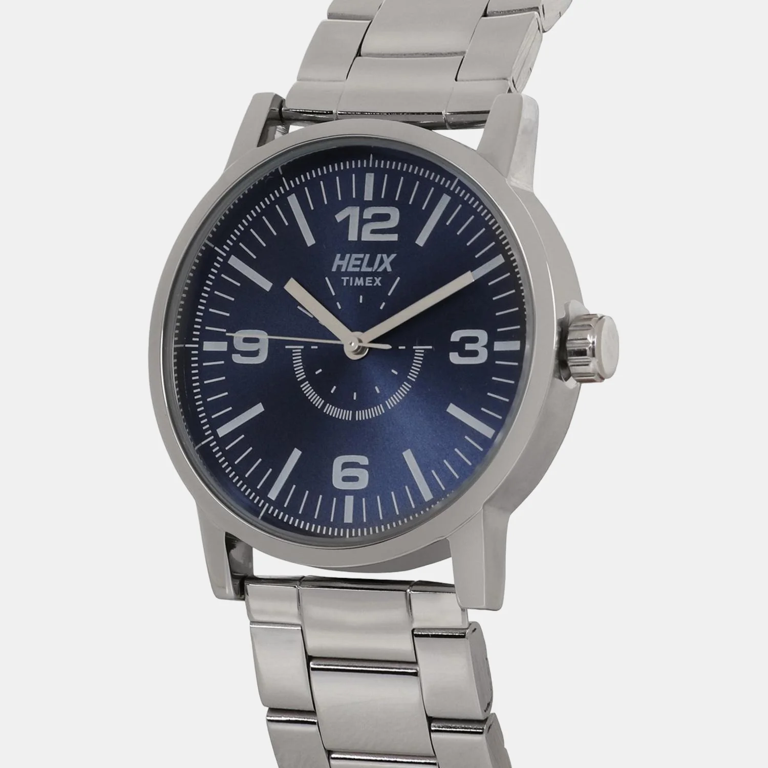 Men Quartz Blue Dial Analog Stainless Steel Watch TW035HG04 - Image 3