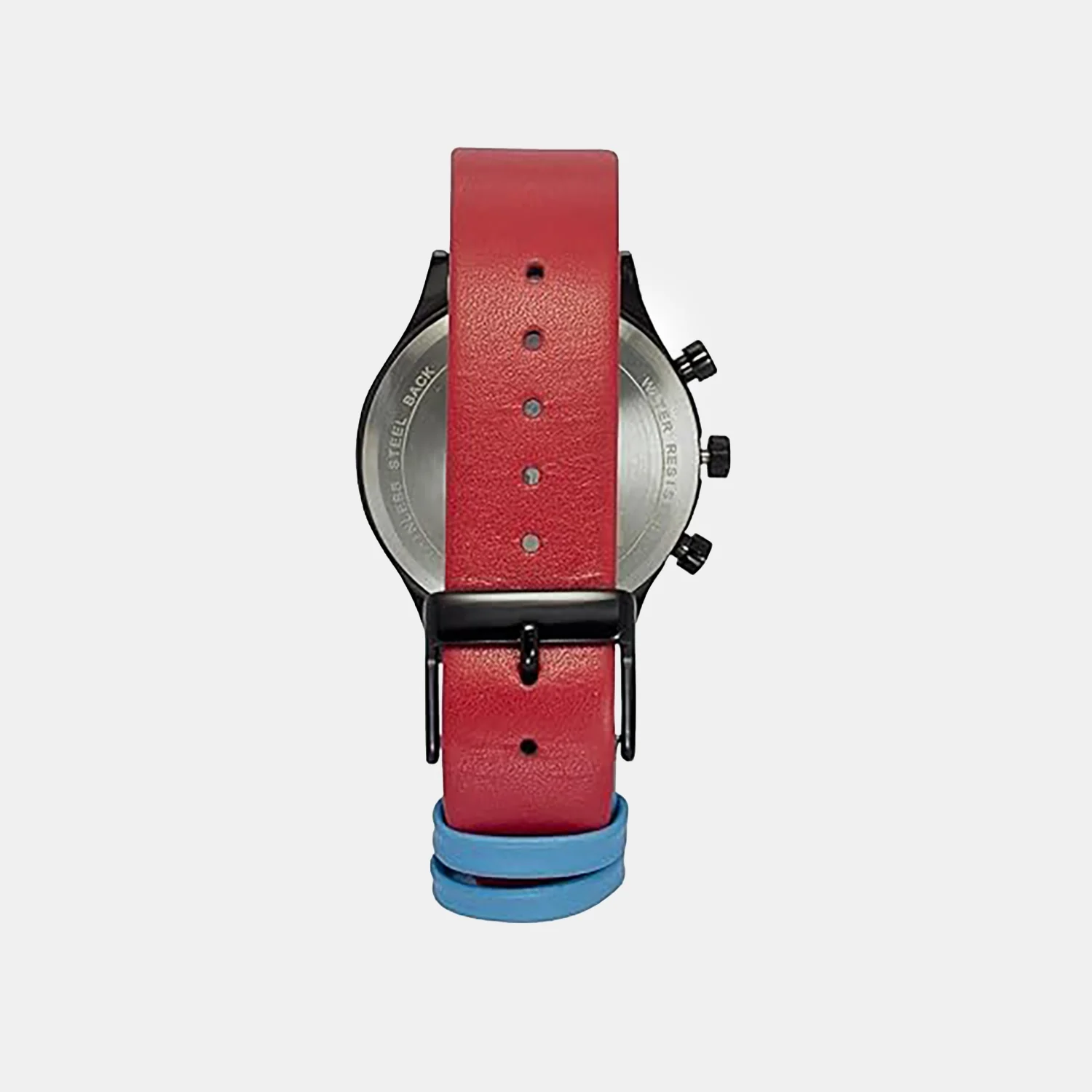 Men Quartz Blue Dial Multi-Function Leather Watch TW003HG29 - Image 5