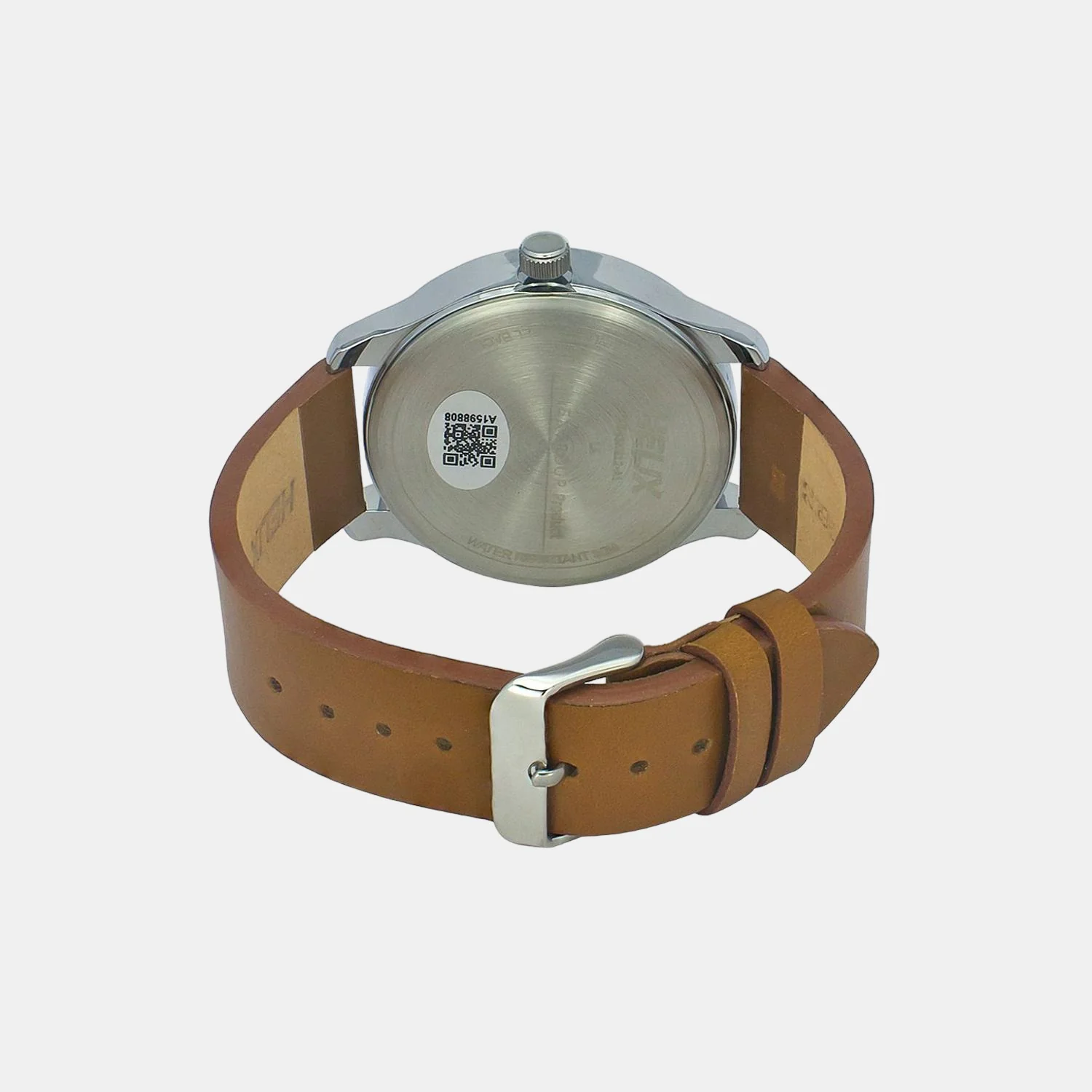 Men Quartz Green Dial Analog Leather Watch TW043HG12 - Image 2