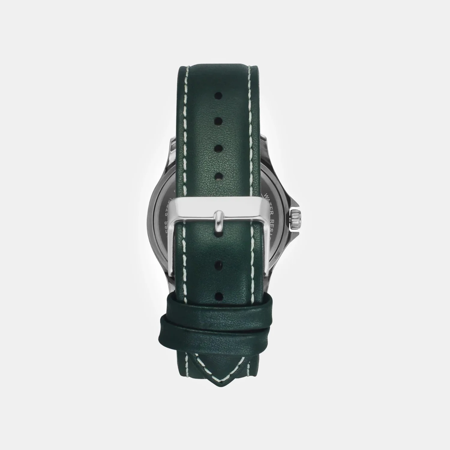 Men Quartz Green Dial Analog Leather Watch TW055HG02 - Image 4