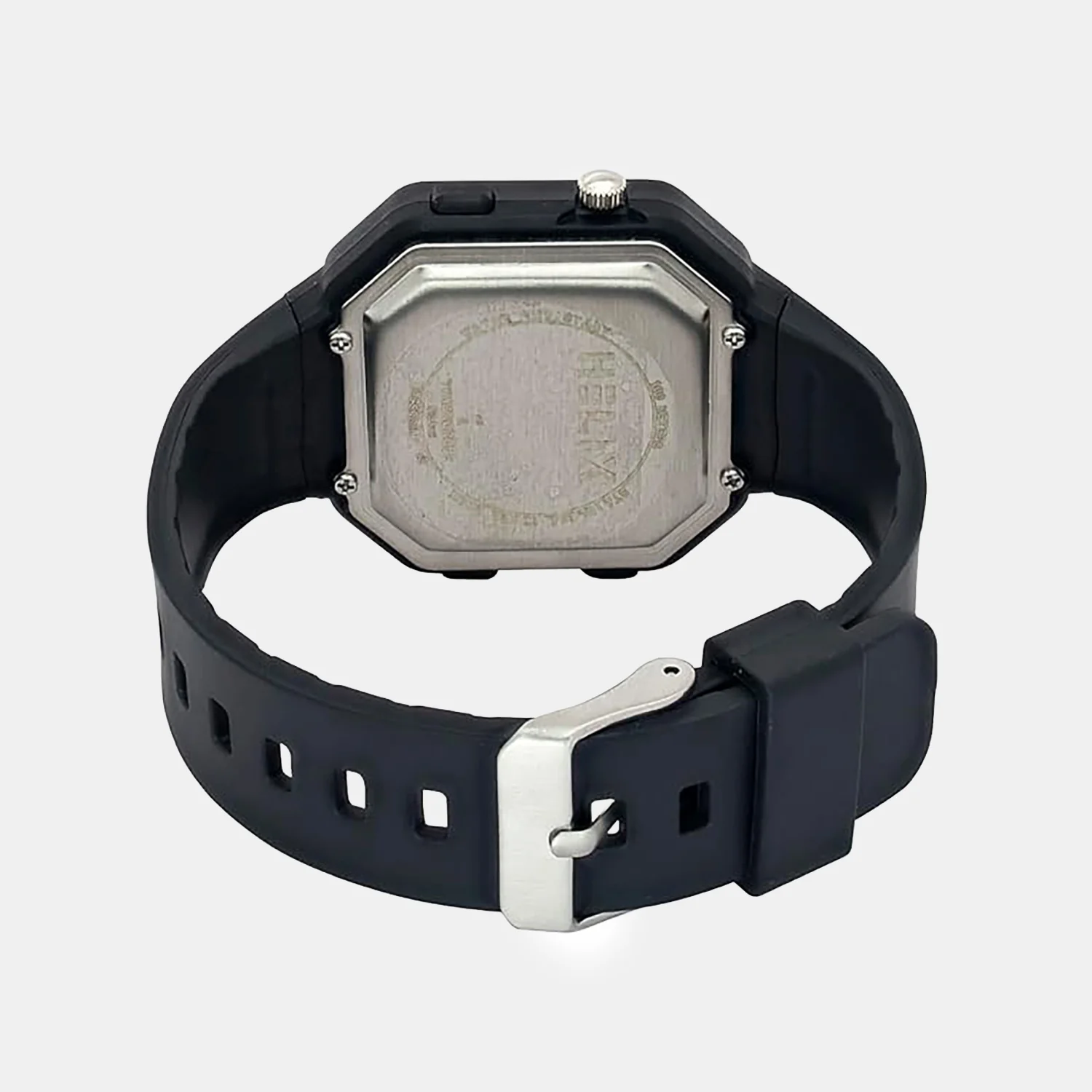 Men Quartz Grey Dial Analog-Digital Silicone Watch TWESK6600T - Image 3
