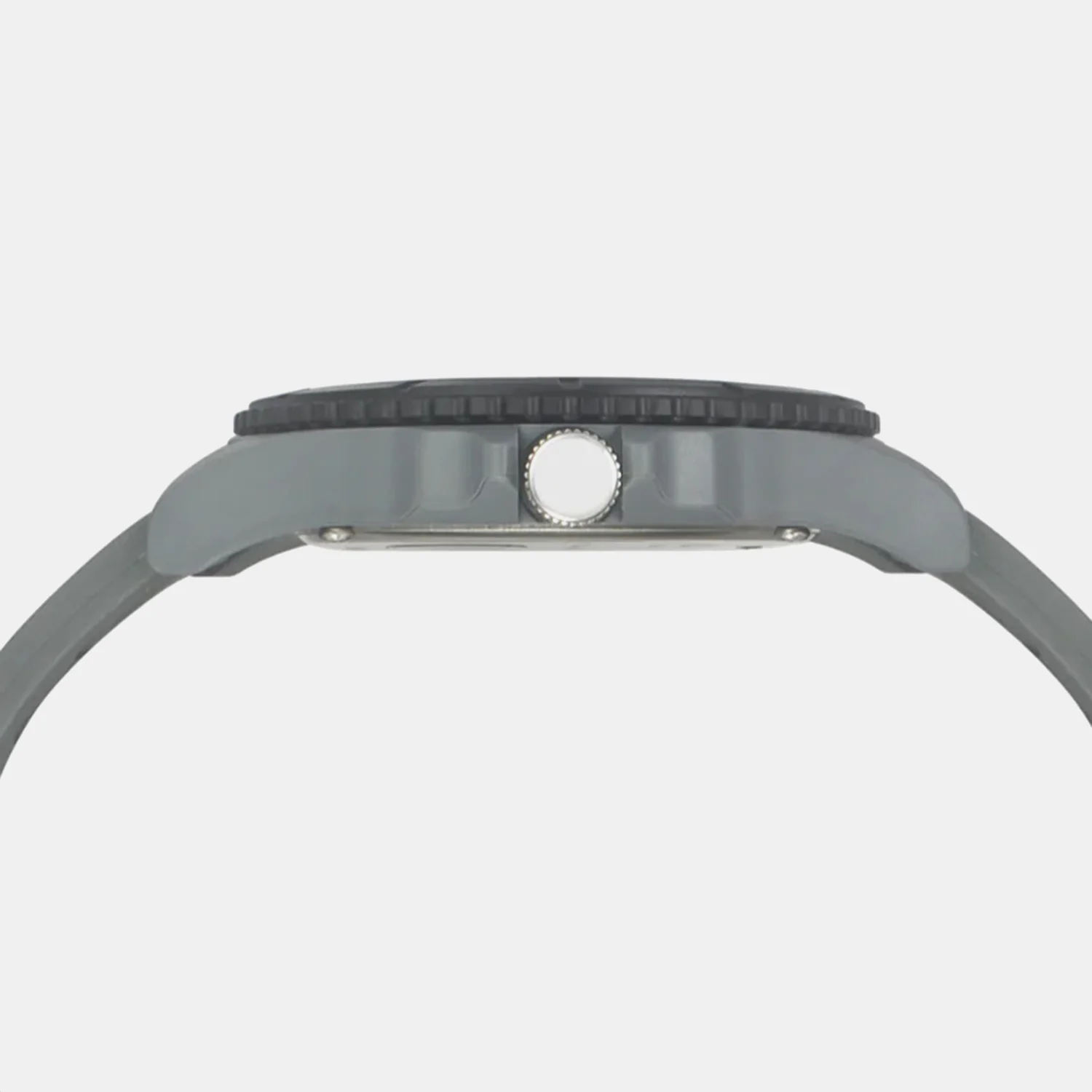 Men Quartz Grey Dial Analog Silicone Watch TW033HG17 - Image 3