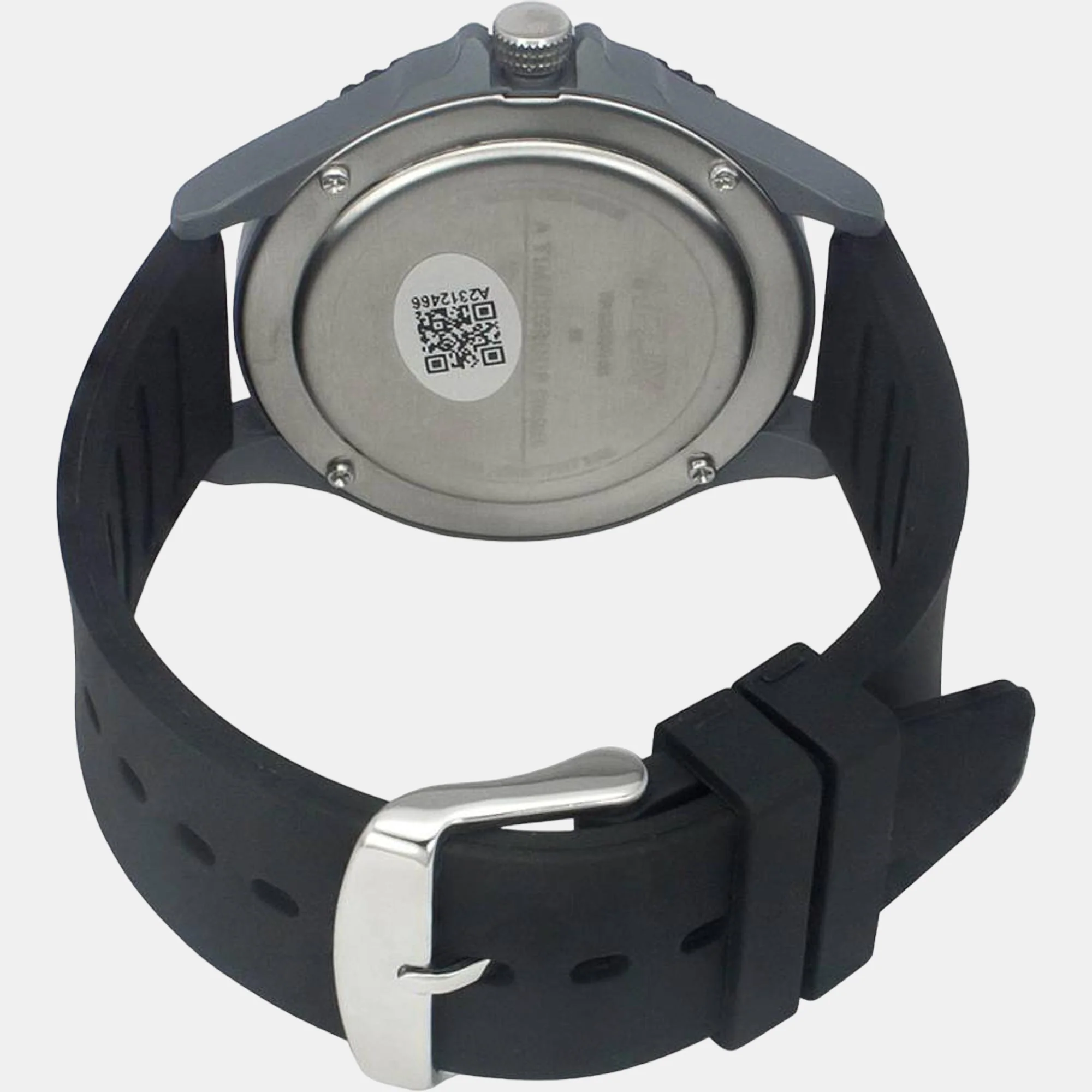 Men Quartz Two Tone Dial Analog Silicone Watch TW033HG22 - Image 3