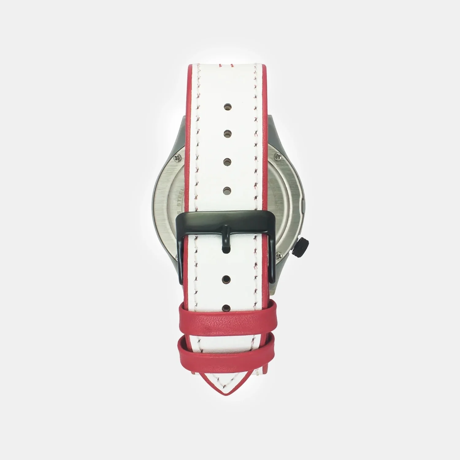 Men Quartz White Dial Analog Leather Watch TW052HG04 - Image 5
