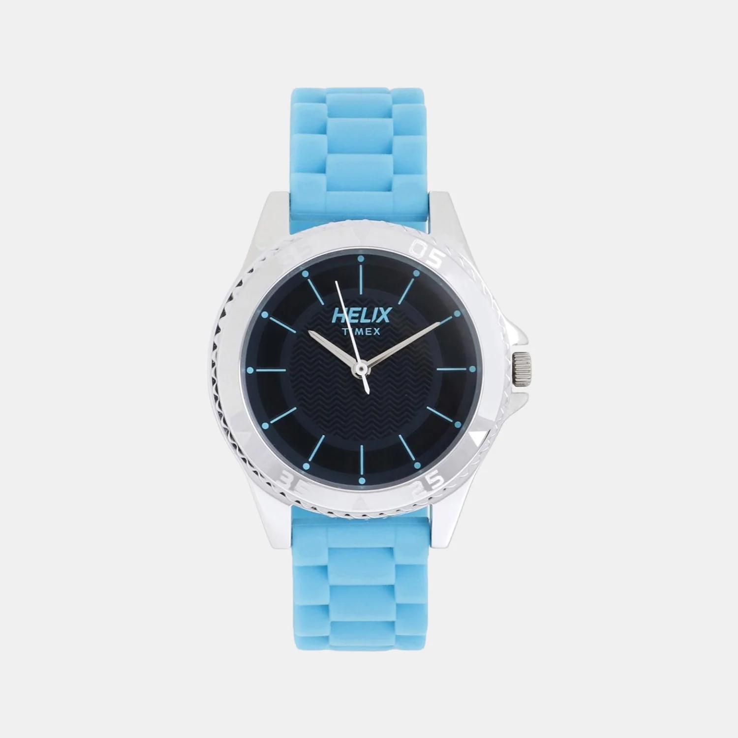 Women Quartz Black Dial Analog Silicone Watch TW035HL02