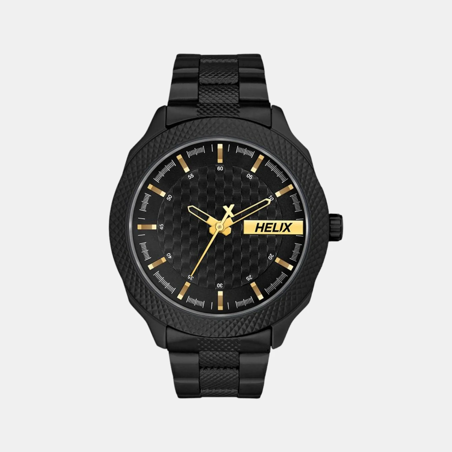 Women Quartz Black Dial Analog Stainless Steel Watch TW034HG12