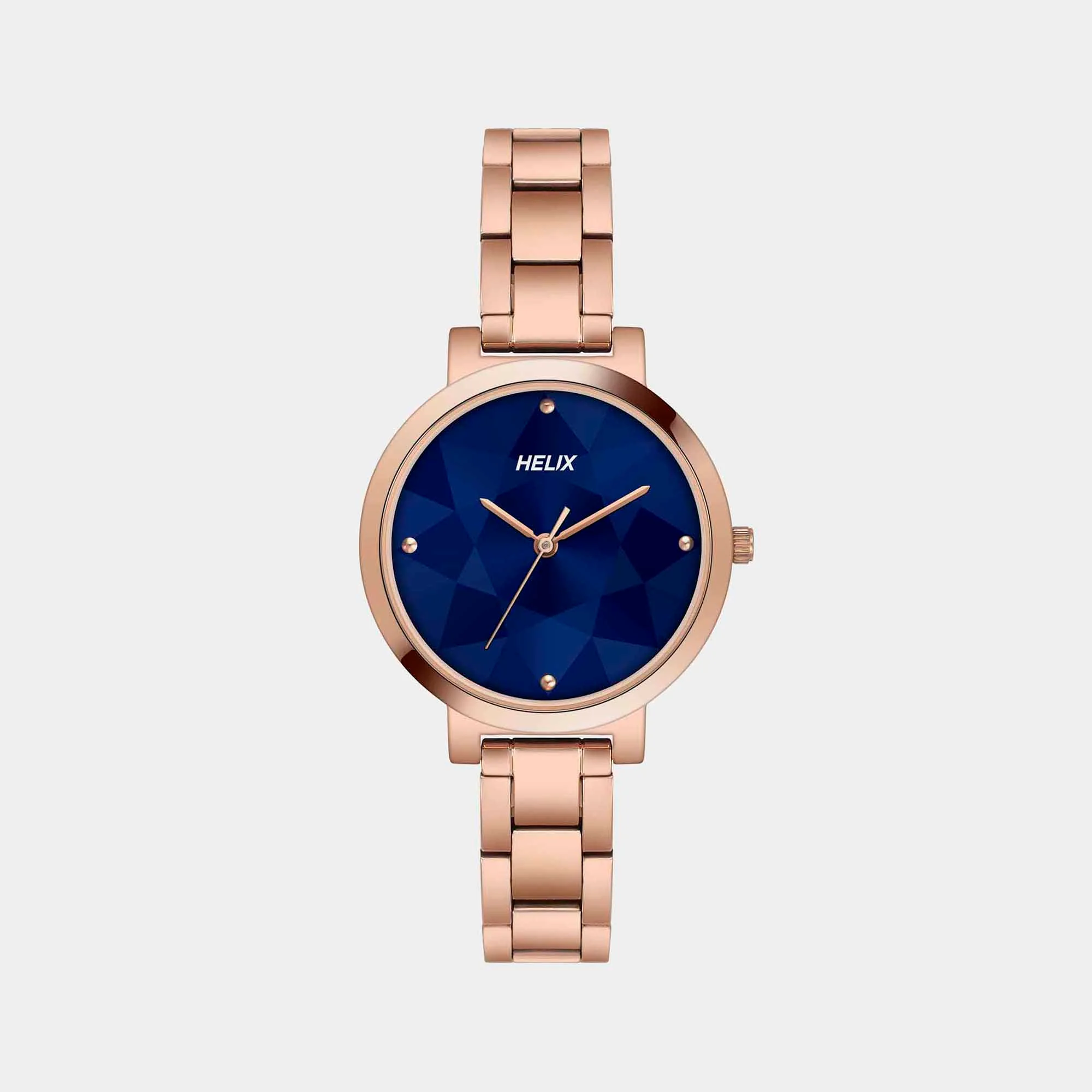 Women Quartz Blue Dial Analog Stainless Steel Watch TW041HL25 - Image 2