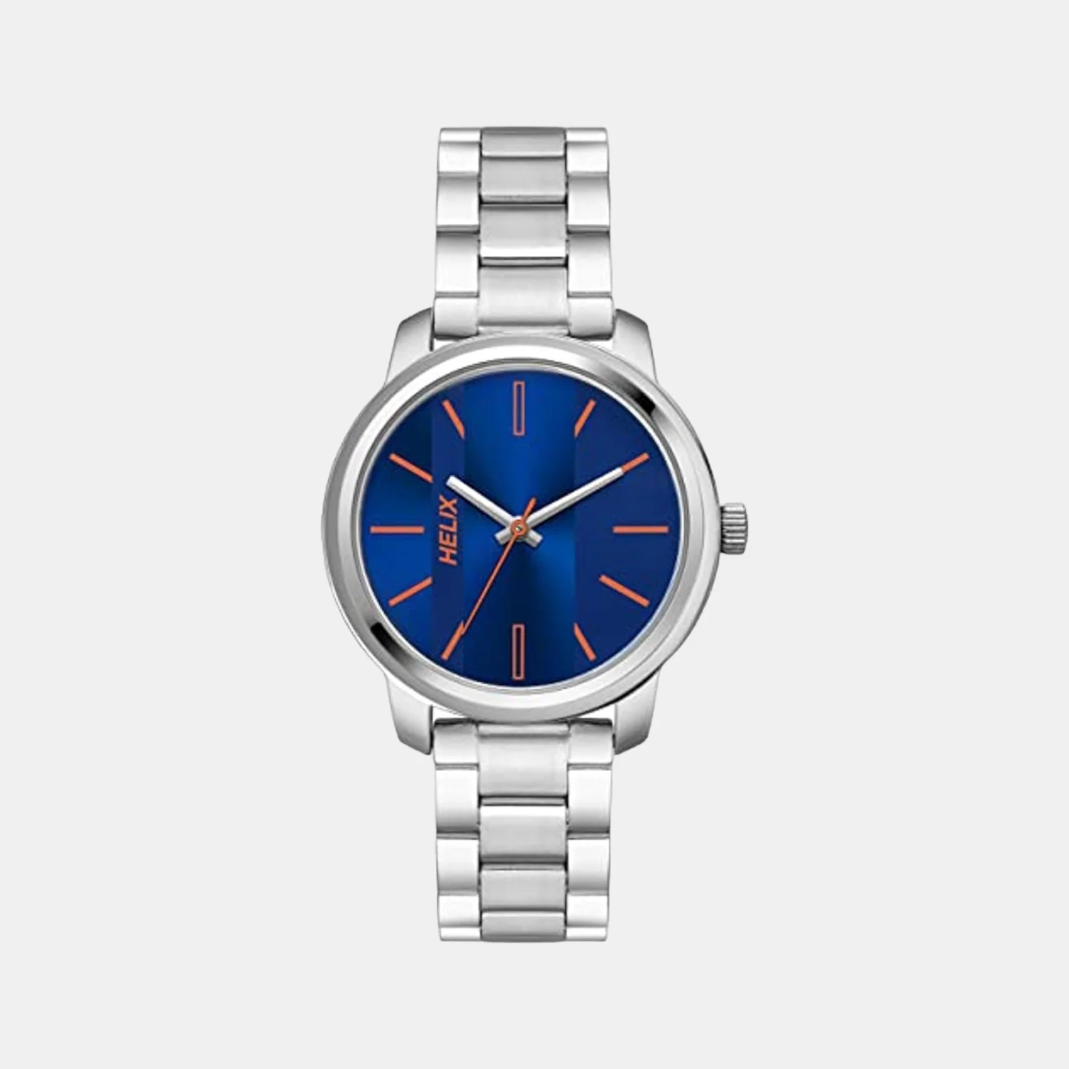 Women Quartz Blue Dial Analog Stainless Steel Watch TW048HL04