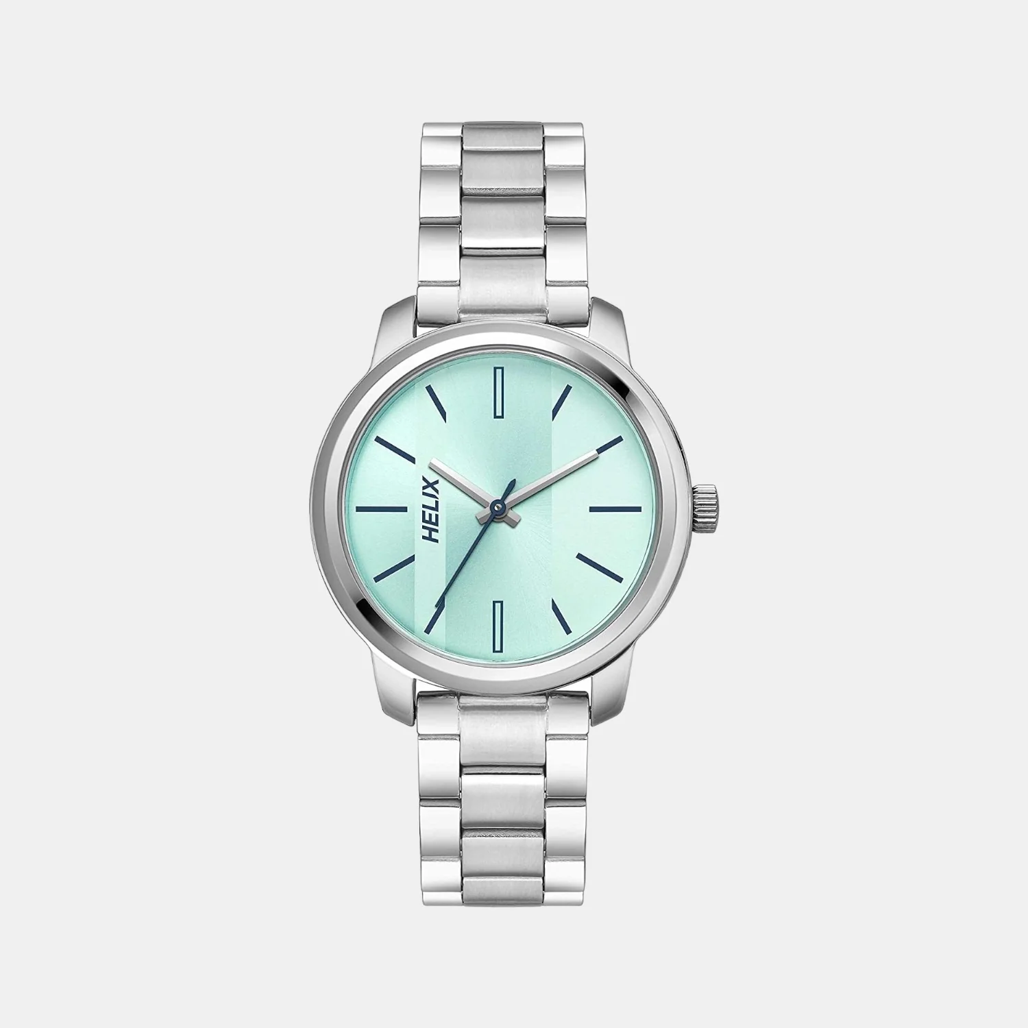 Women Quartz Blue Dial Analog Stainless Steel Watch TW048HL06